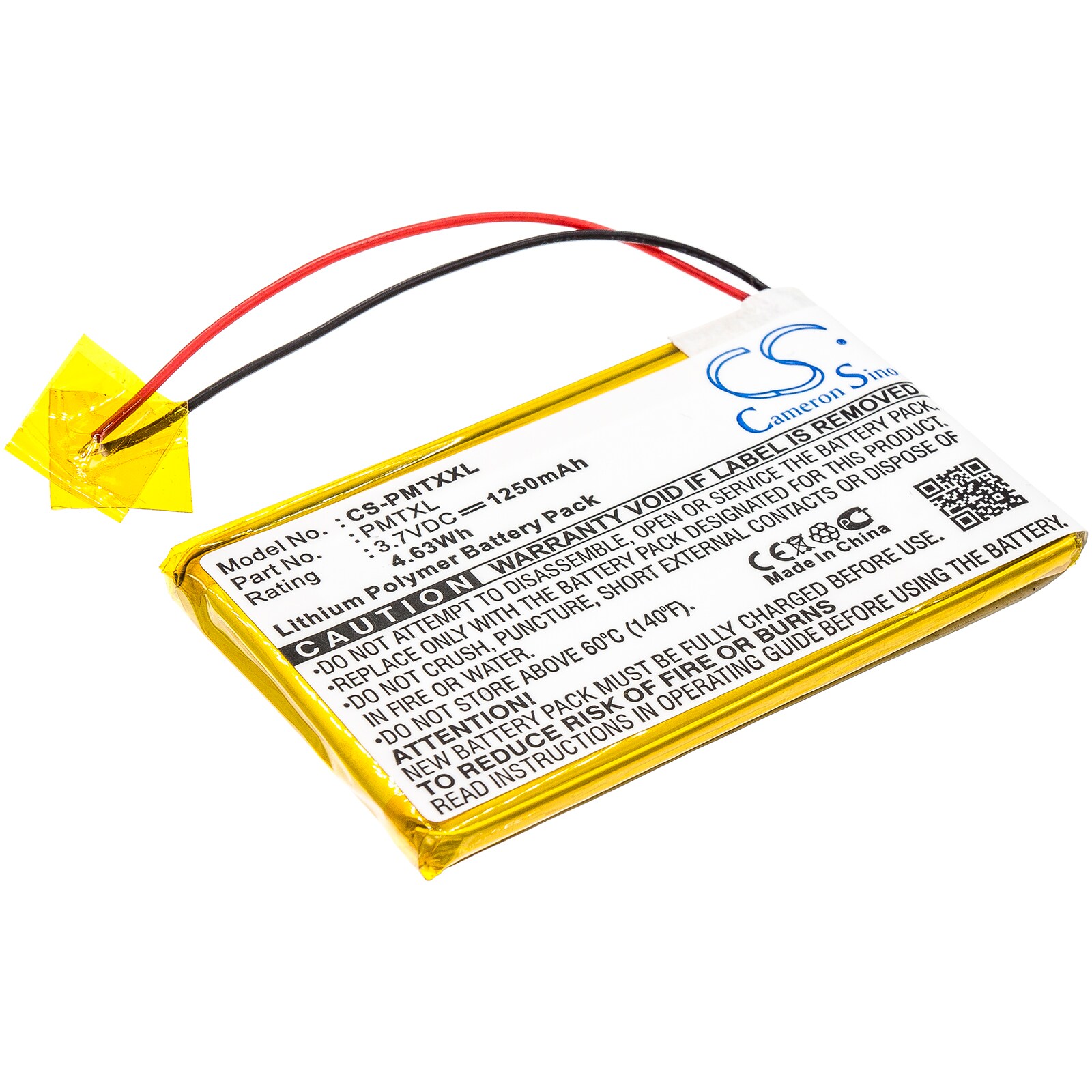 Batteri for Pocket PC, PDA for Palm Tungsten TX