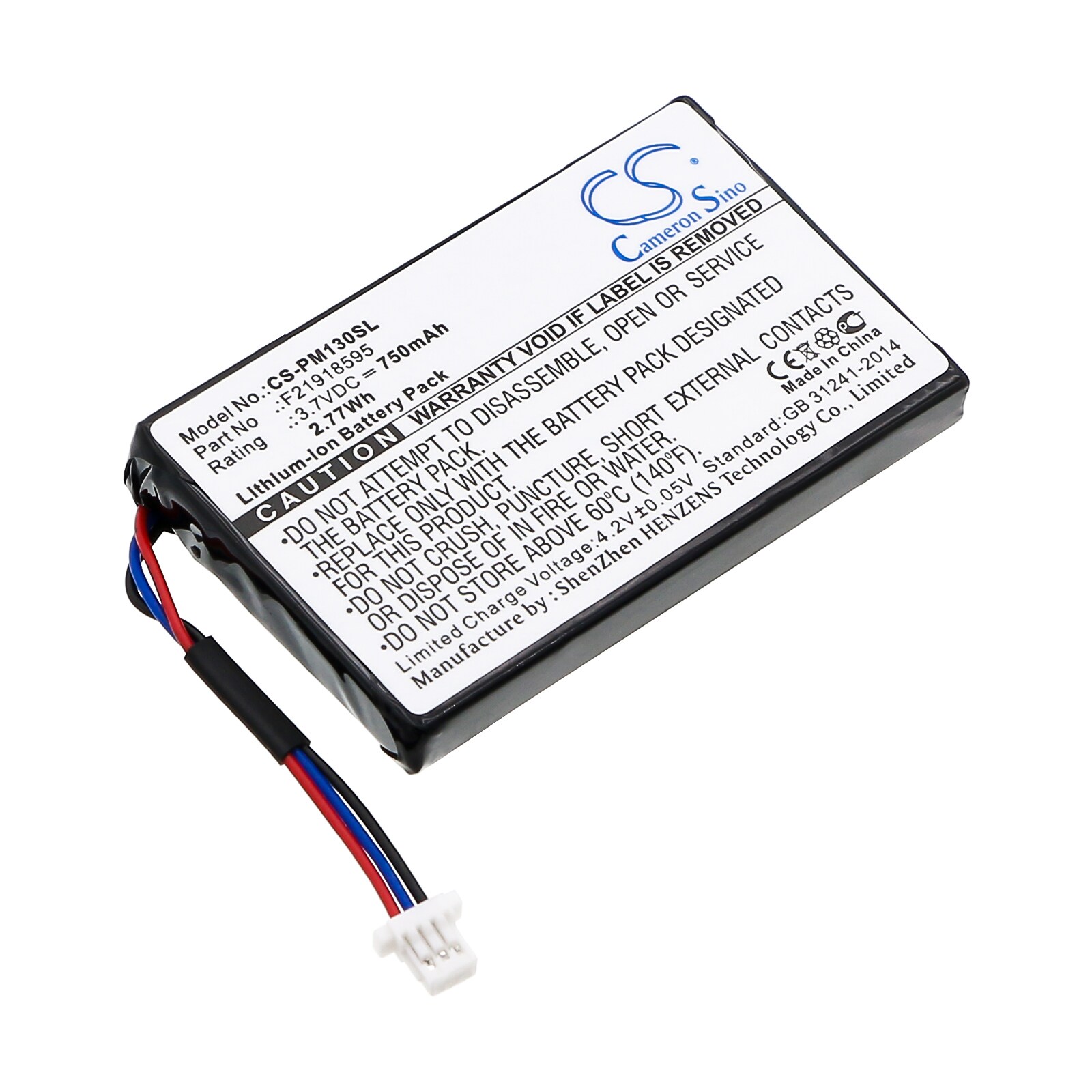 Batteri for Pocket PC, PDA for Palm M130, M135