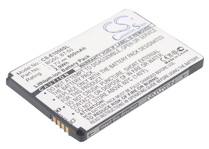 Batteri for SmartPhone, Mobil for Motorola E1000, Ming, A1200 og andre.