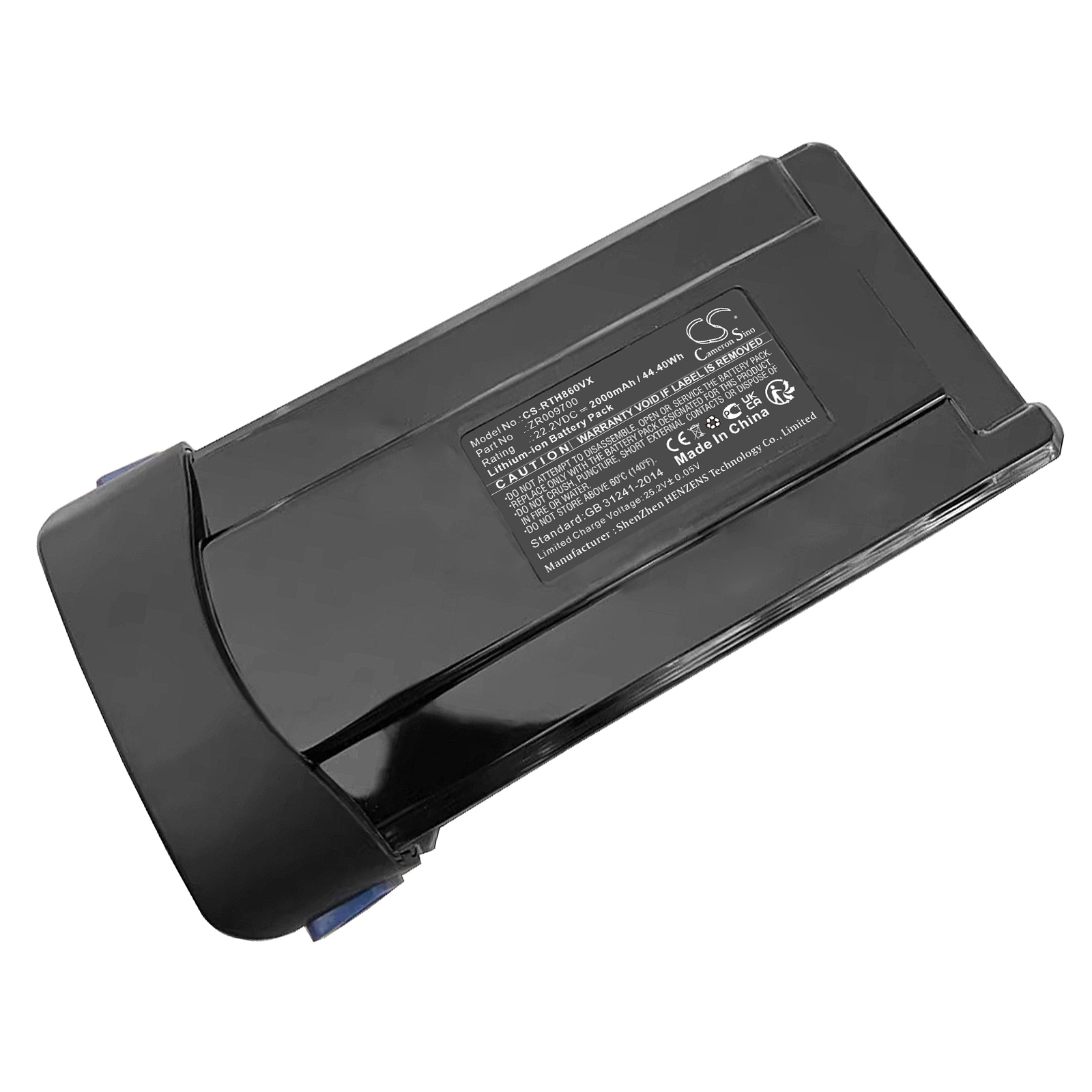 Batteri for støvsuger til OBH Nordica EO 9617 NO/ 4Q0, EO 9617 NO/4Q0, EO 9631 NO/ 4Q0 og andre.
