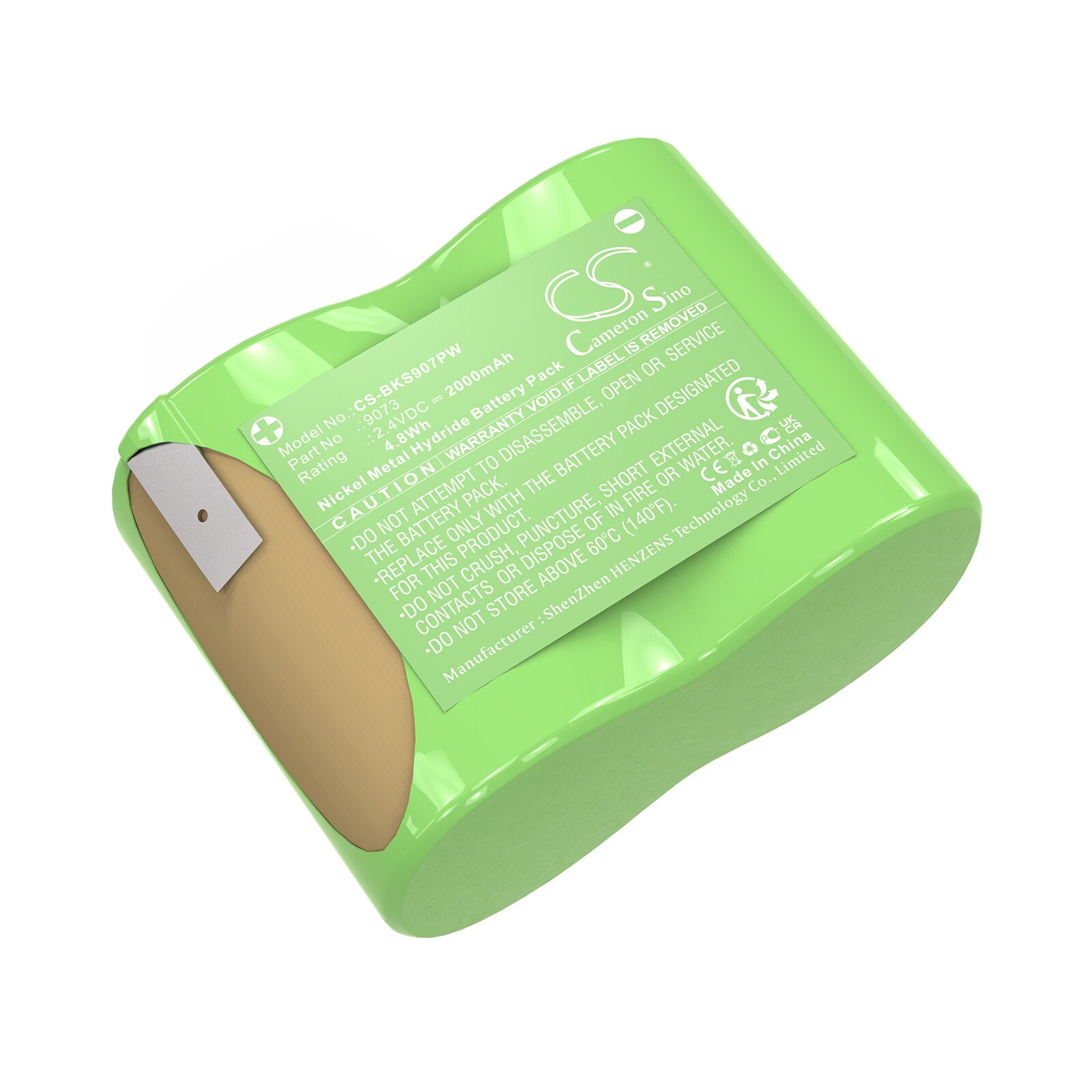 Batteri til Black & Decker 9073, 9073 Type 1 elektroverktøy