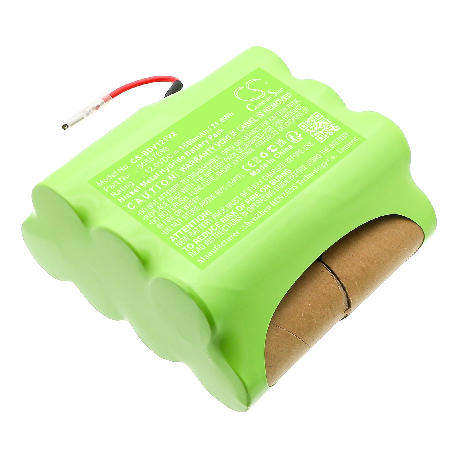 Batterier til Black&Decker PHV1210, PIVOT VAC 12V