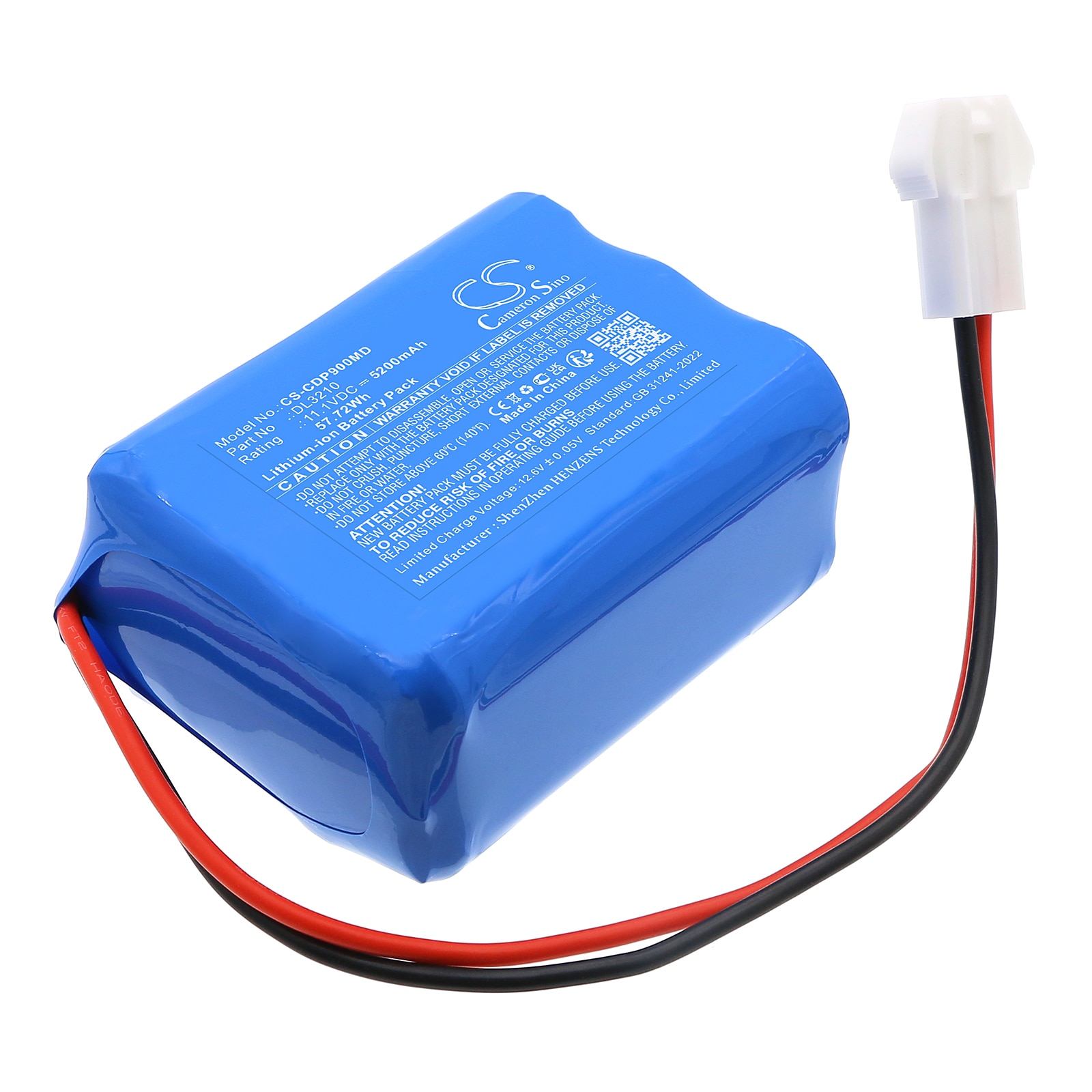 Batteri for medisinsk utstyr til Creative PC-900 Pro, UP-7000, UP-9000-skjermer osv.