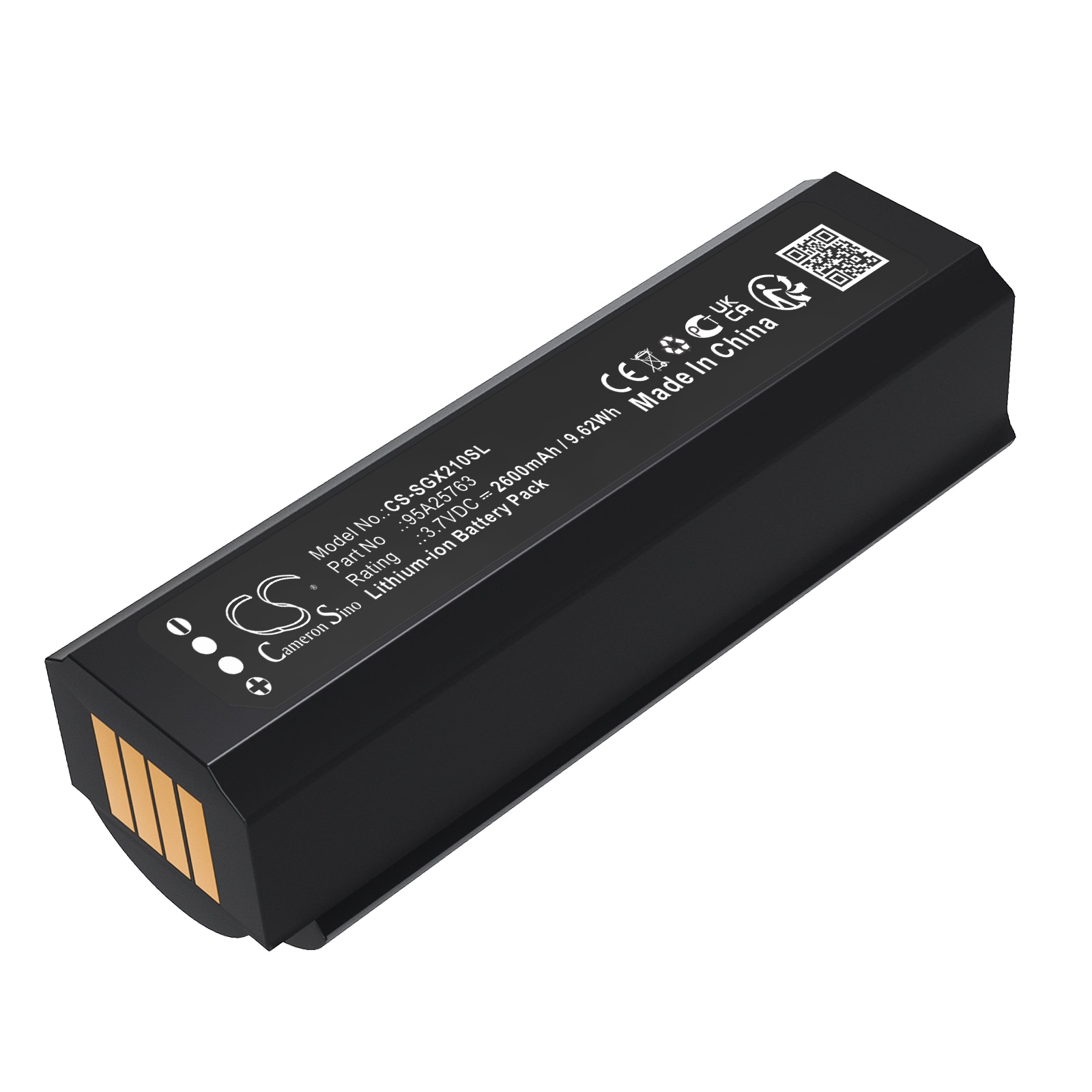 Batteri for mikrofon til SHURE ADX2, ADX2 håndholdt trådløs mikrofonsender osv.
