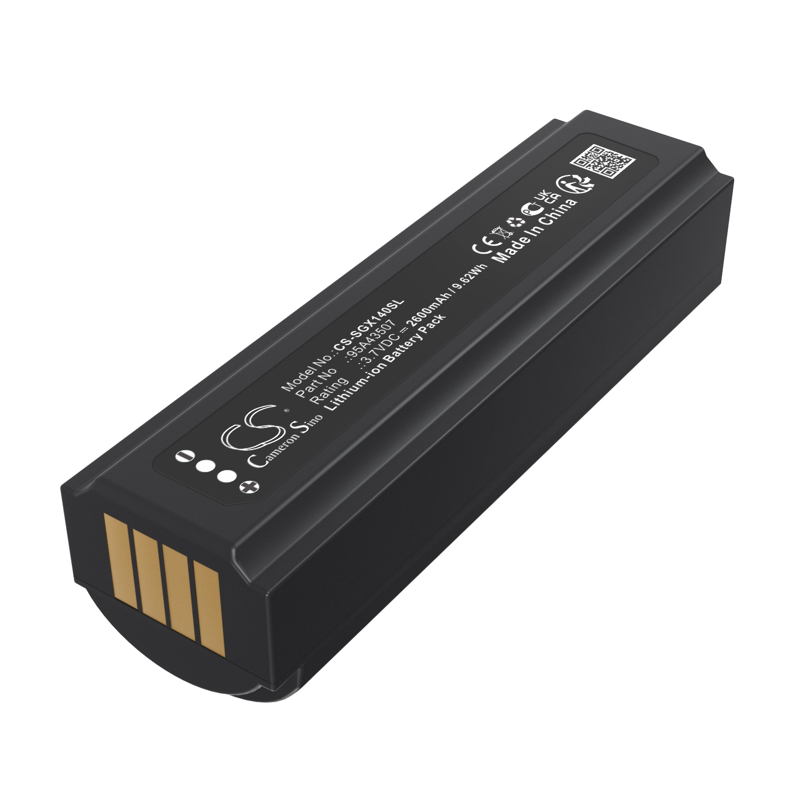 Batteri til mikrofon for SHURE GLXD+, GLXD+ håndholdt trådløs mikrofonsender osv.