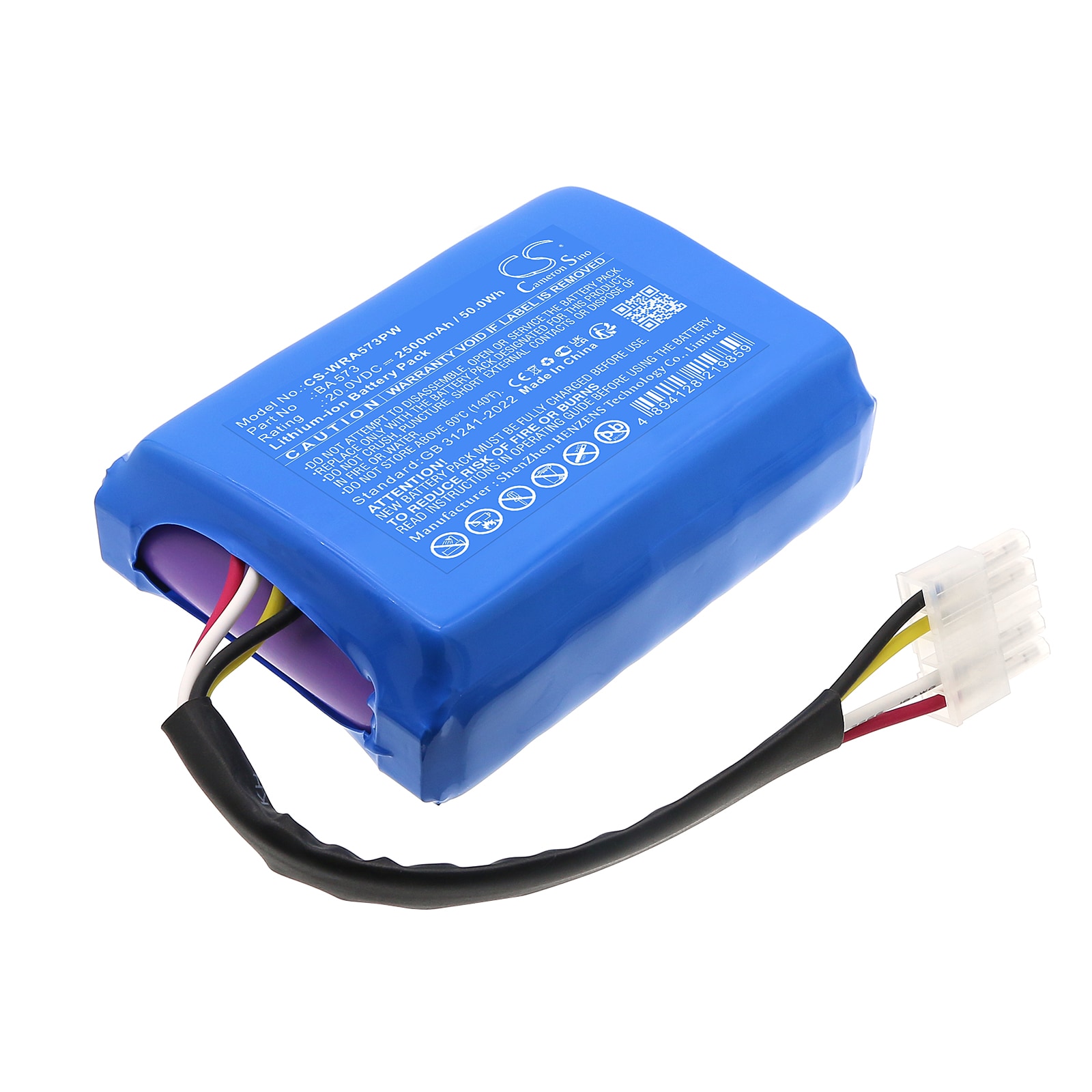 Batteri til gressklippere for Mowox RM 1000 WiU-SN, RM 500 WIU-SN, RM 700 BTU-SN og andre.