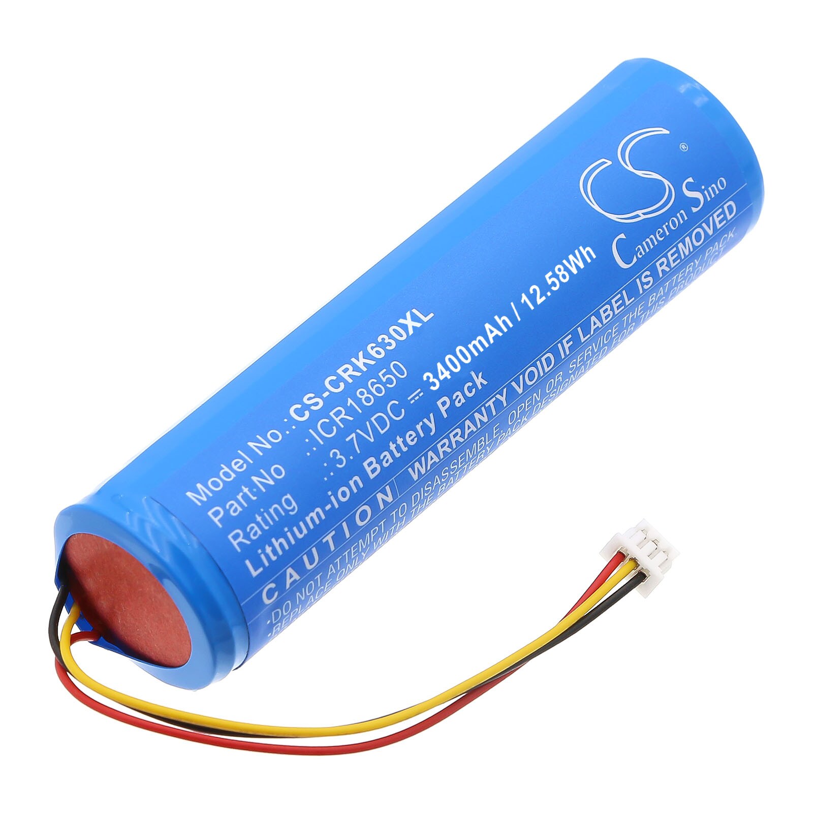 Batteri for tastatur, mus for Corsair K57, K57 RGB trådløst spilltastatur, K63 og andre.