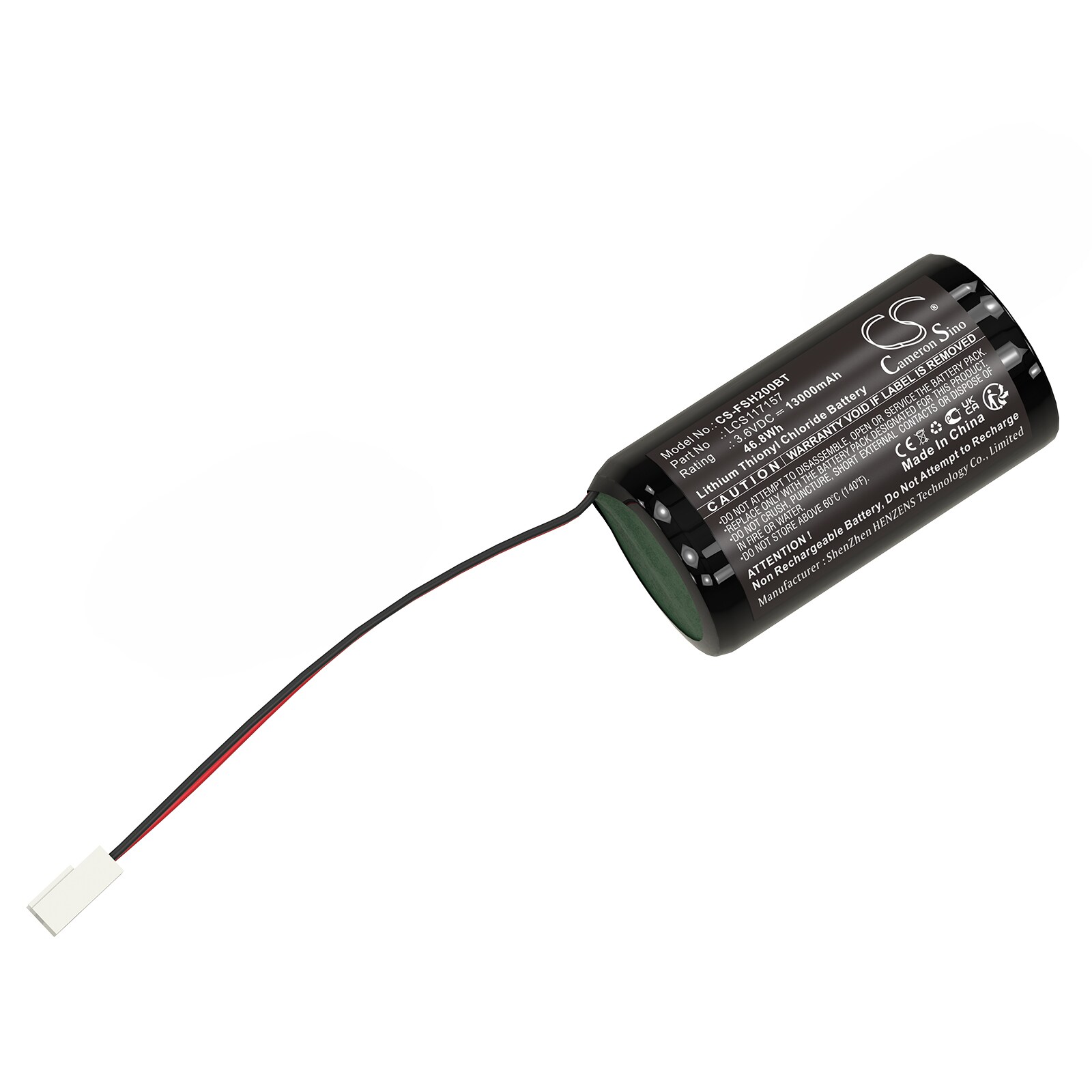Batteri til alarmsystem for FICHET LSH20