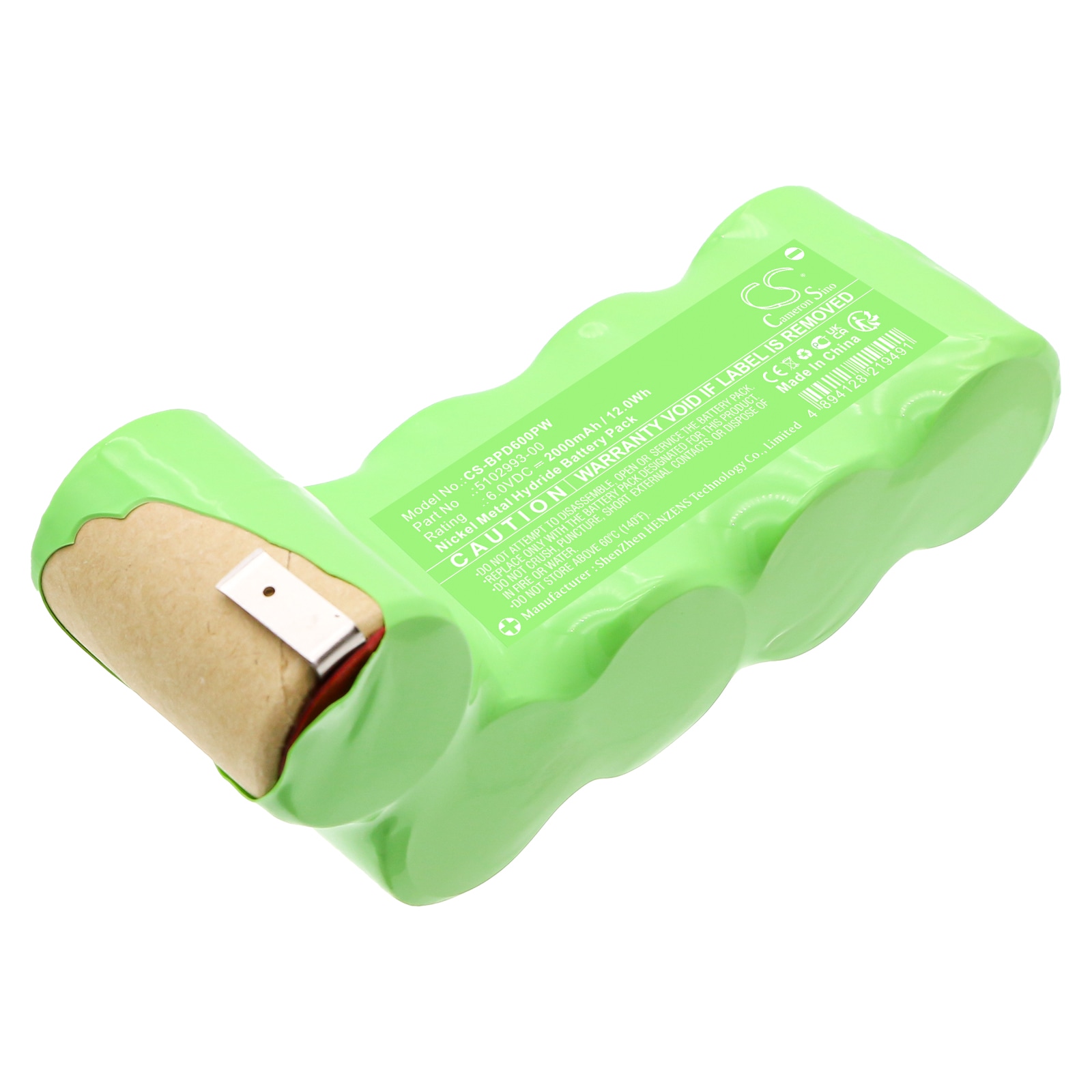 Batterier til Black & Decker PD600, PD600G, PD700G