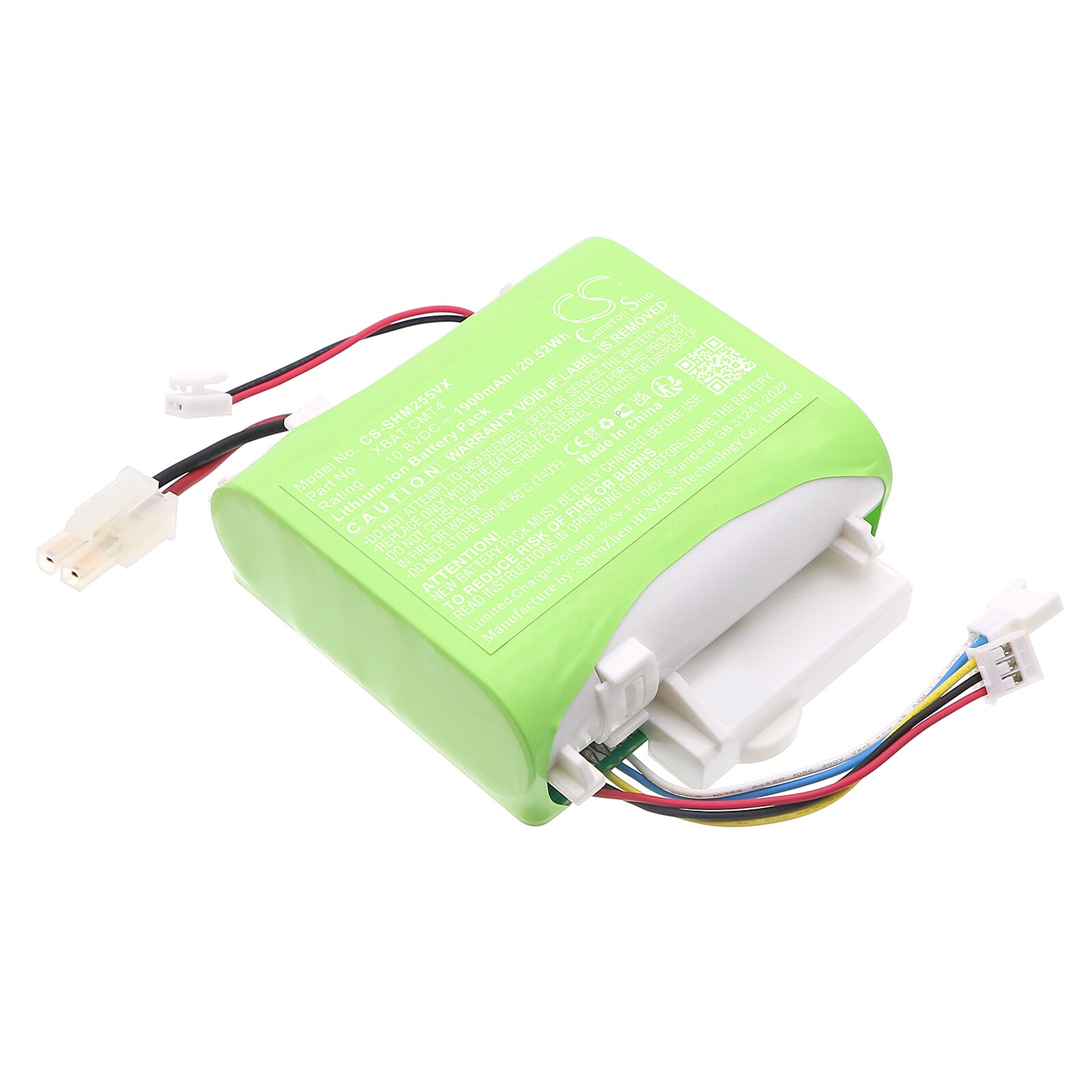 Batteri til støvsuger for Shark VM252 VM252C QM250