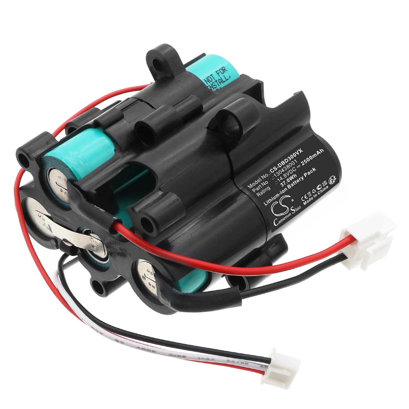 Batteri for støvsuger for $ 0000067n BD30025, BD30025B, BD30225 etc.