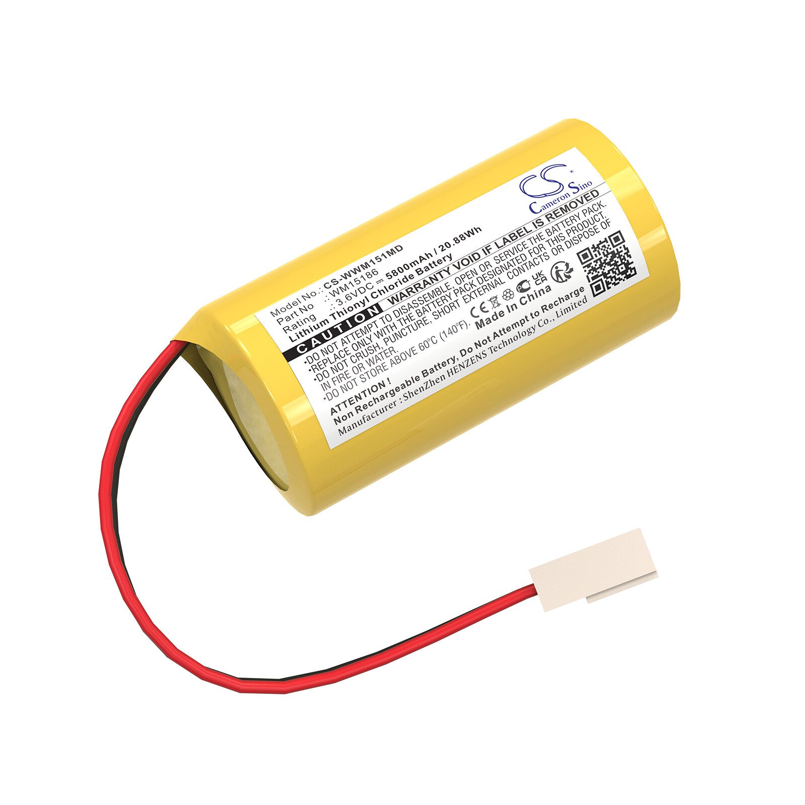 Batteri for medisinsk bruk for WEINMANN MEDUMAT