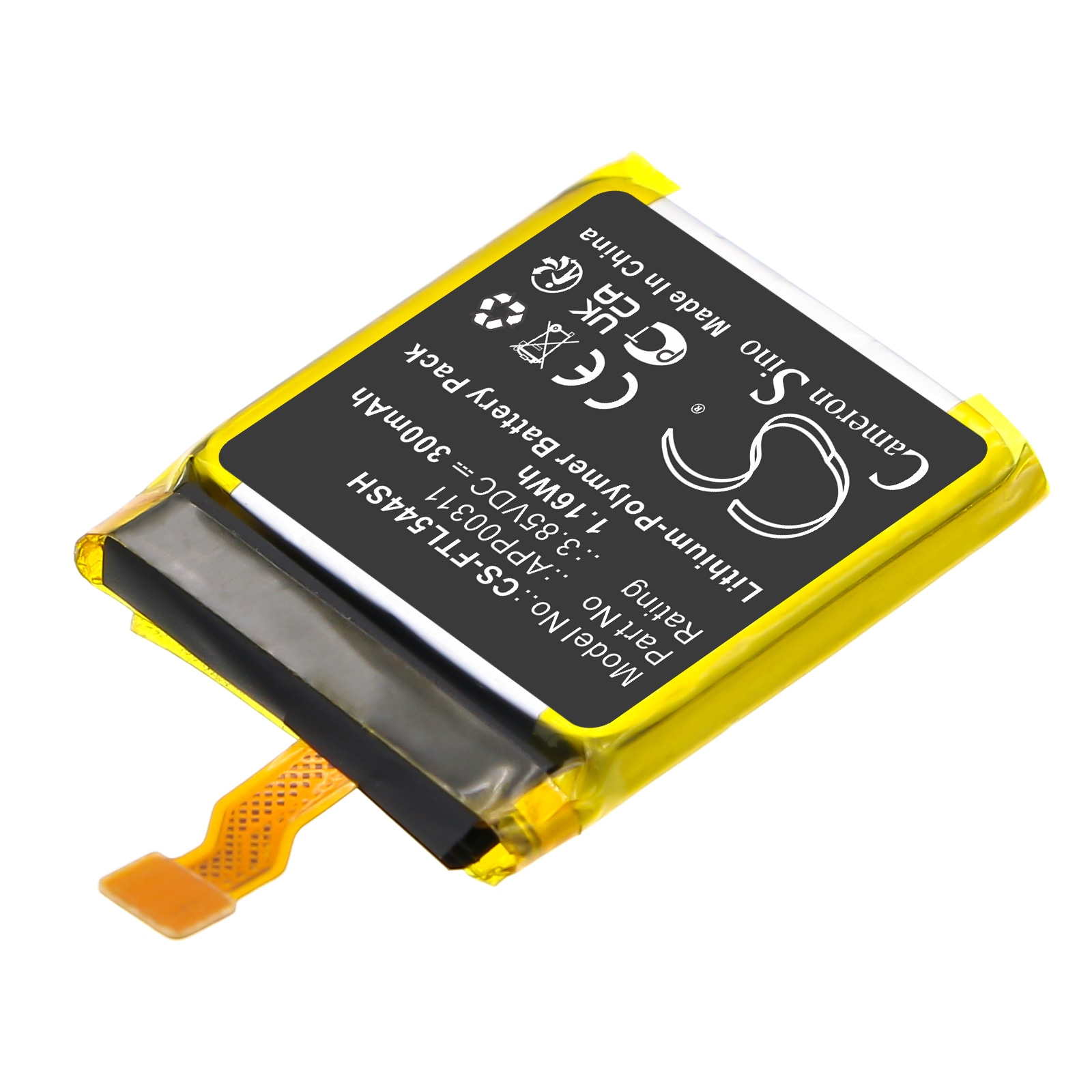 Batteri til smartklokke for Fossil DW11F, Gen 5E 44 mm
