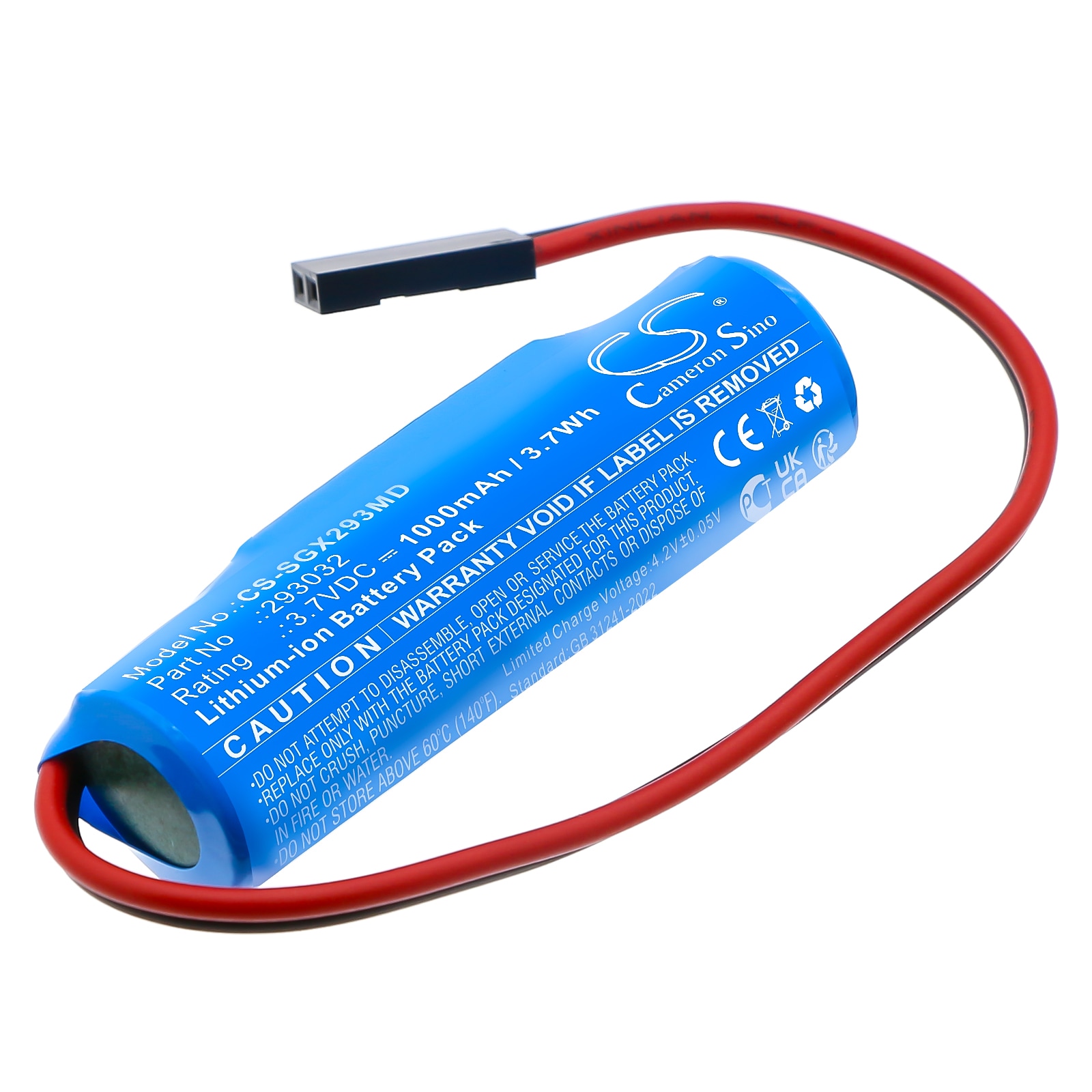Batteri for medisinsk bruk for Scilogex Levo PLUS, Levo Plus motorisert pipettefyller