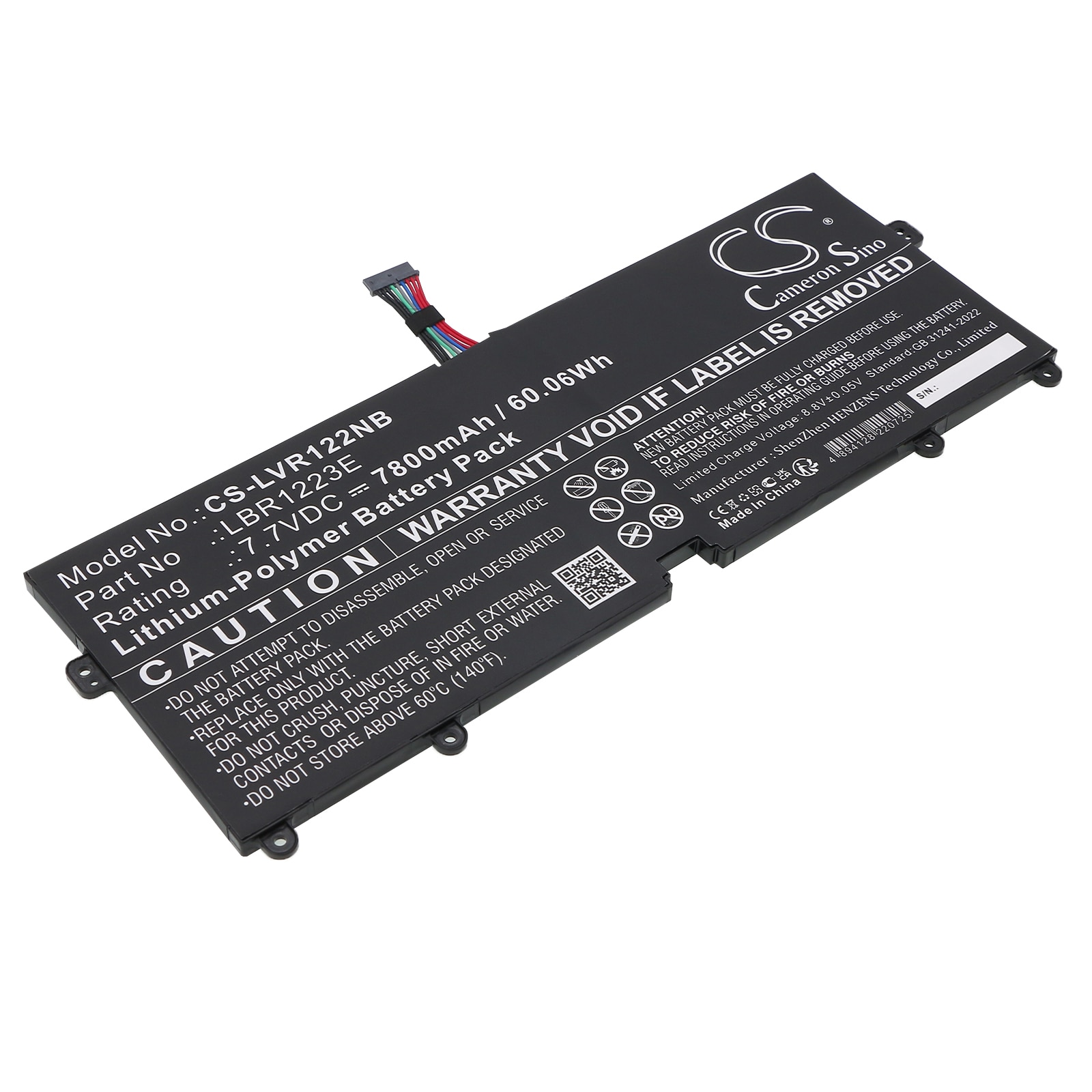 Batteri til bærbar PC for LG 14Z970, GRAM -G.AA52C, GRAM -G.AA53C og andre.
