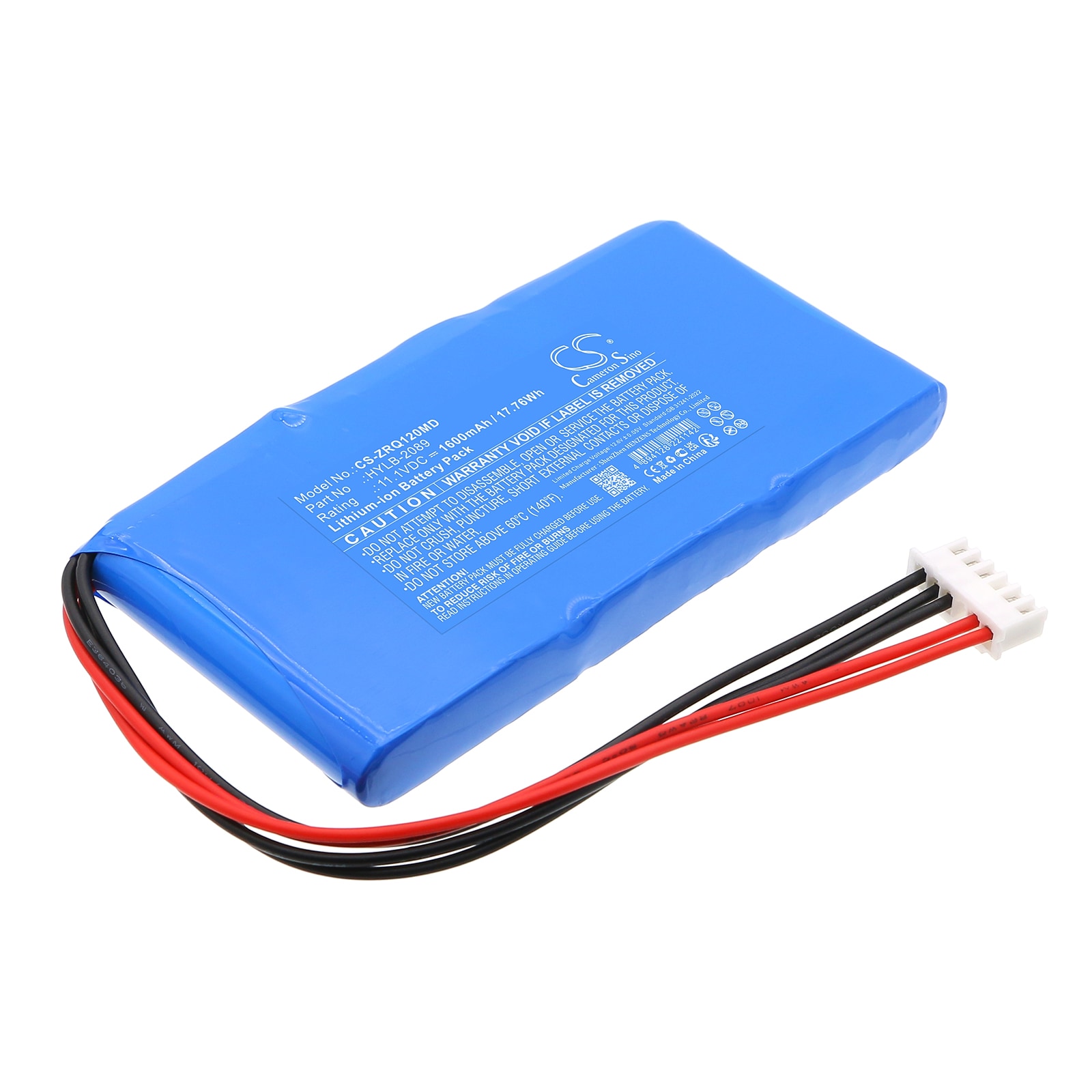 Batteri for medisinsk bruk for KAIJIN KX-1203