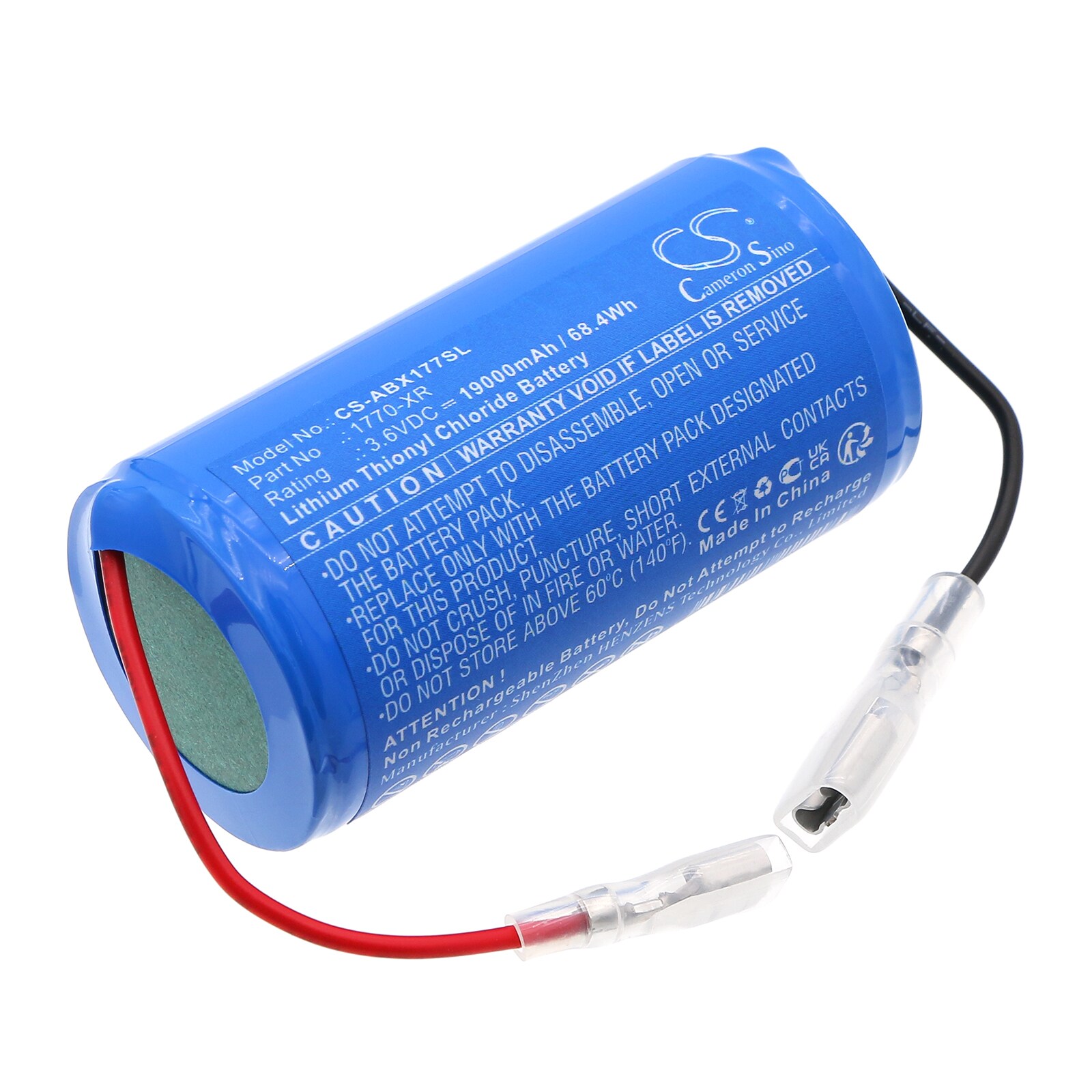 Batteri for PLS til Allen-Bradley 1700-XR, 1770-XR, 1775 og andre.