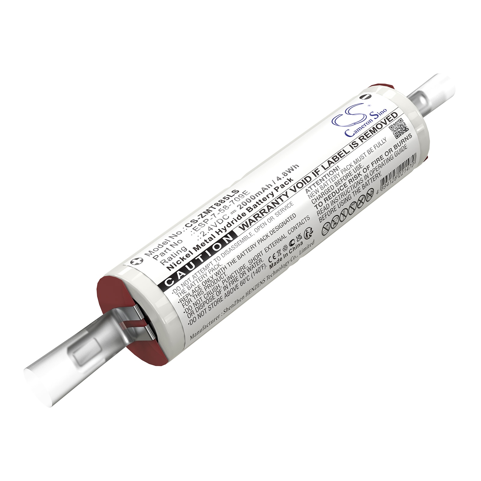 Batteri for nødbelysning til EXISTALITE BTF-114, BTF114