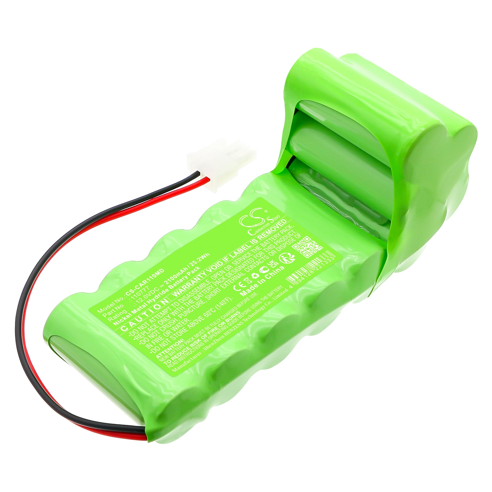 Batteri for medisinsk utstyr til Cardioline EKG ELAN 1100