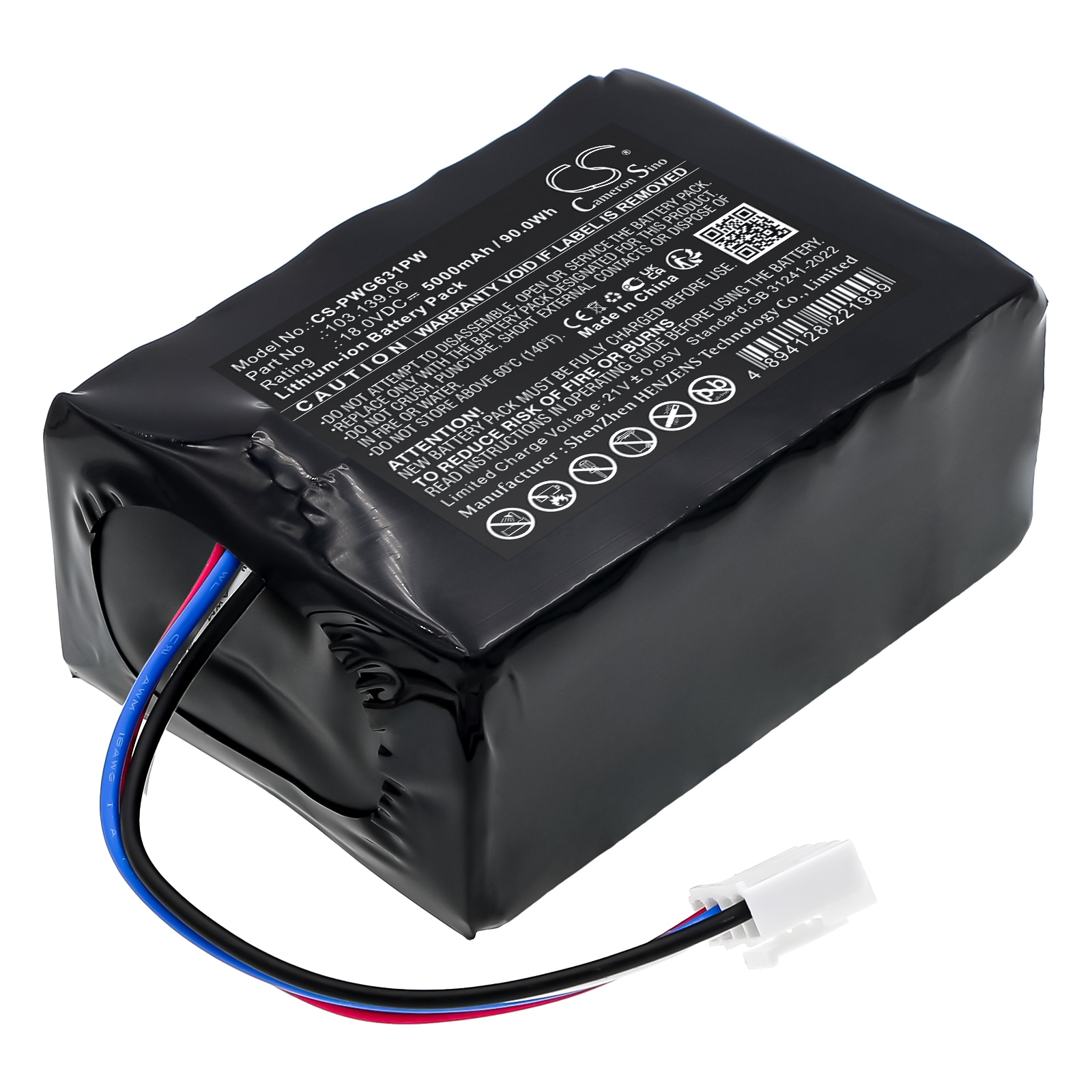 Gressklipperbatteri for PowerPlus POWXG6310