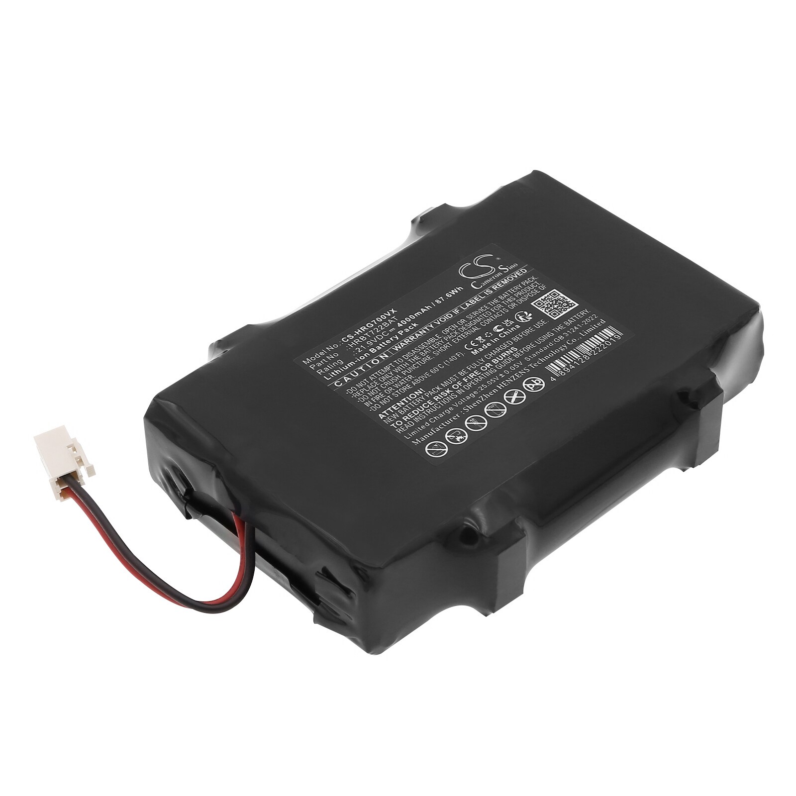 Batteri for støvsuger til Hoover H-GO 700, H-GO 700 Extra, H-GO 700 Plus osv.