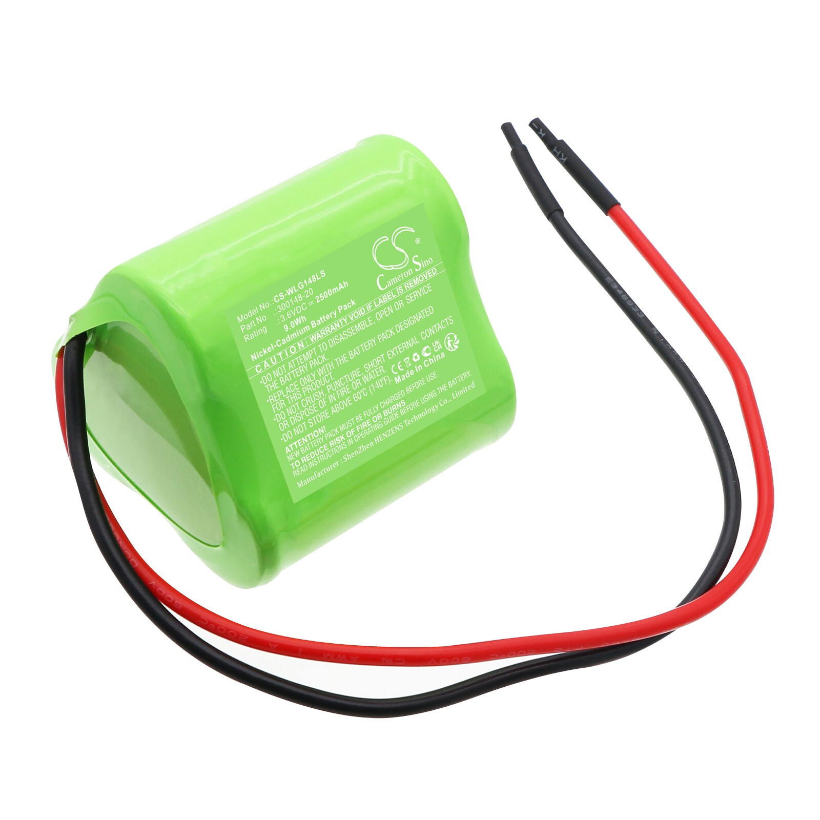 Batteri til nødlys for Willing Wi201575 VTC