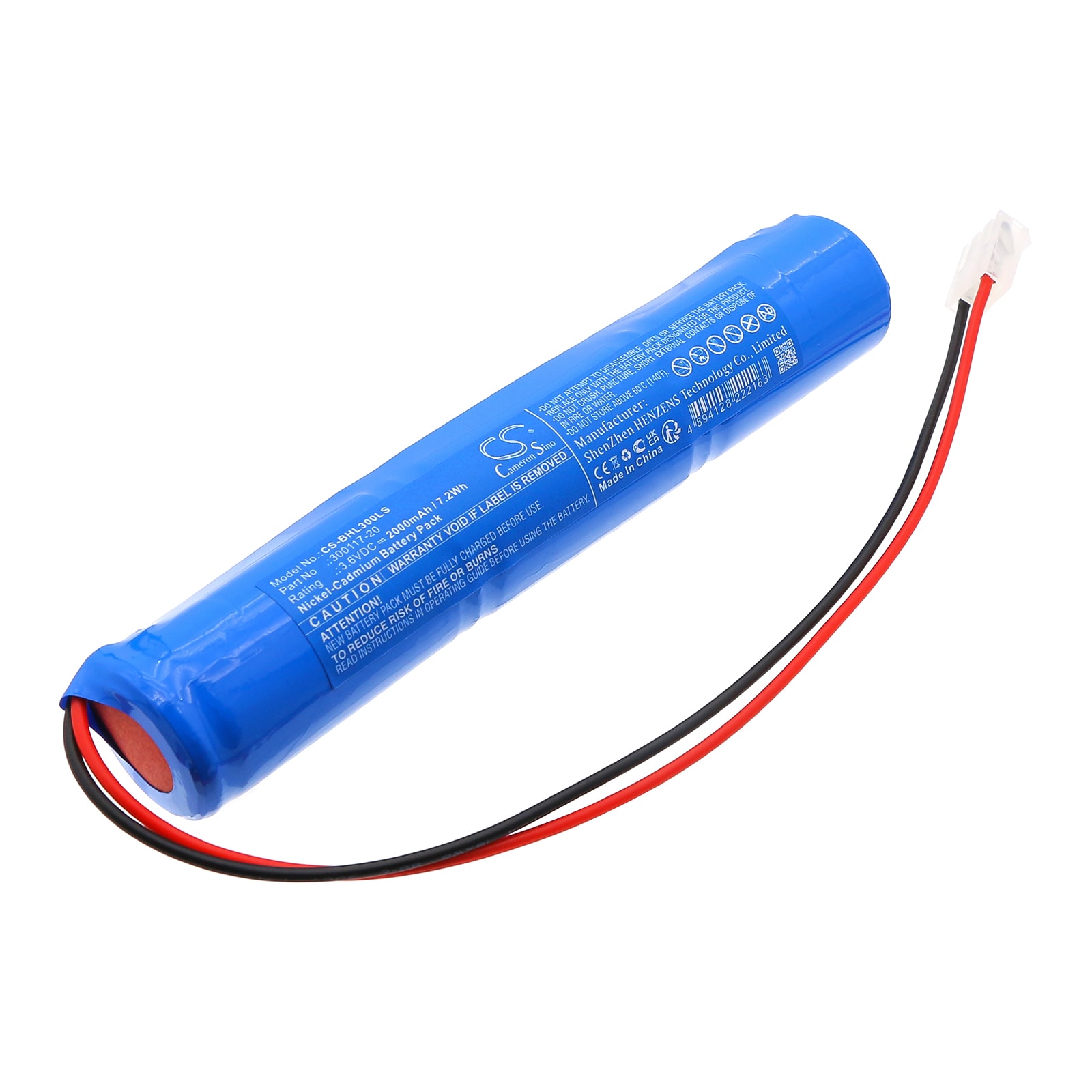 Batteri til nødbelysning for Beghelli 415213000