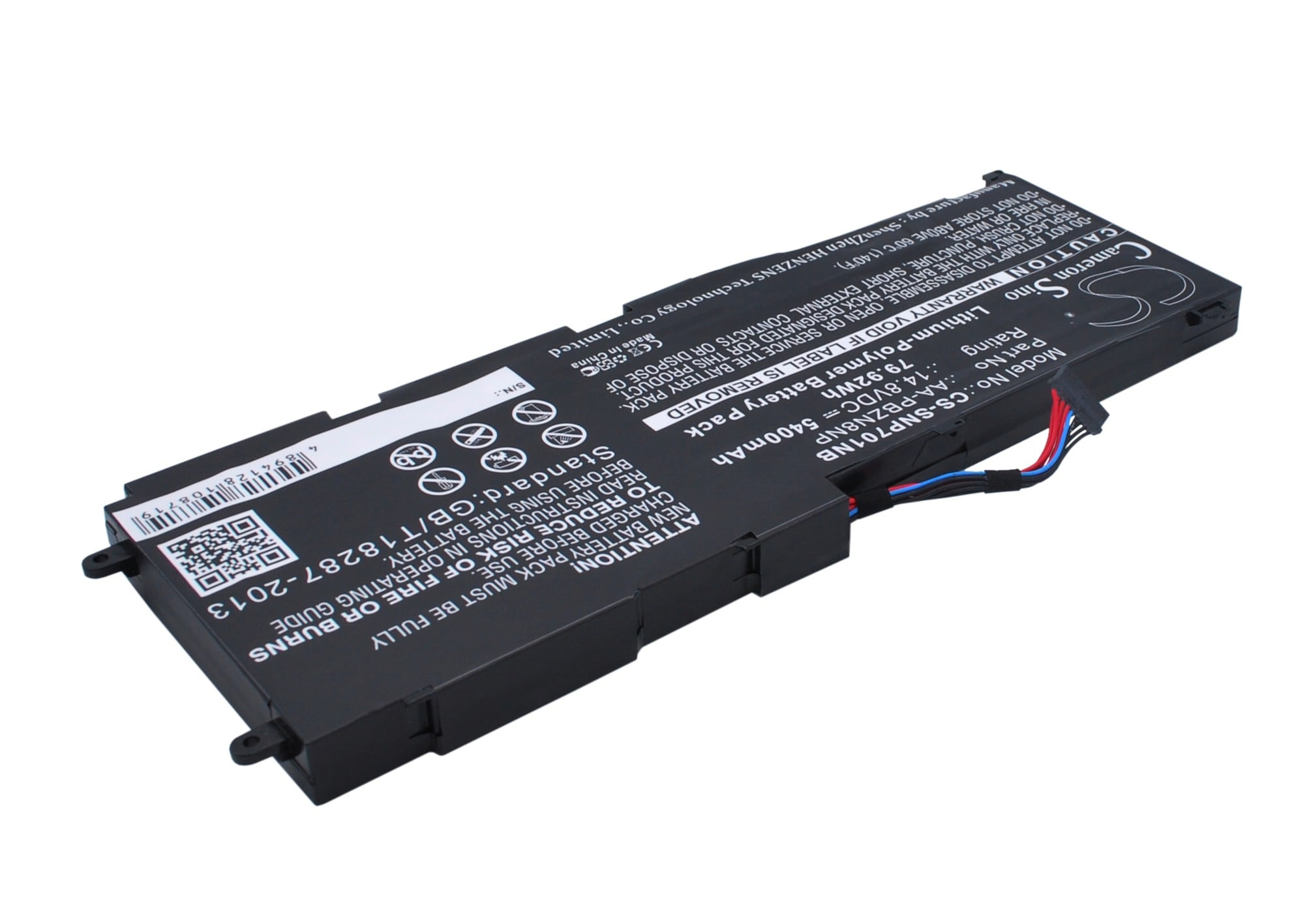 Batteri til bærbar PC for Samsung NP-700, NP700Z7C, NP-700Z5B og andre.