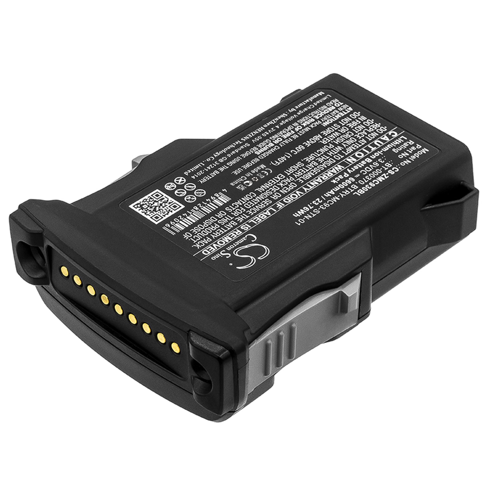 Batteri for strekkodeskanner for Zebra MC93, MC9300