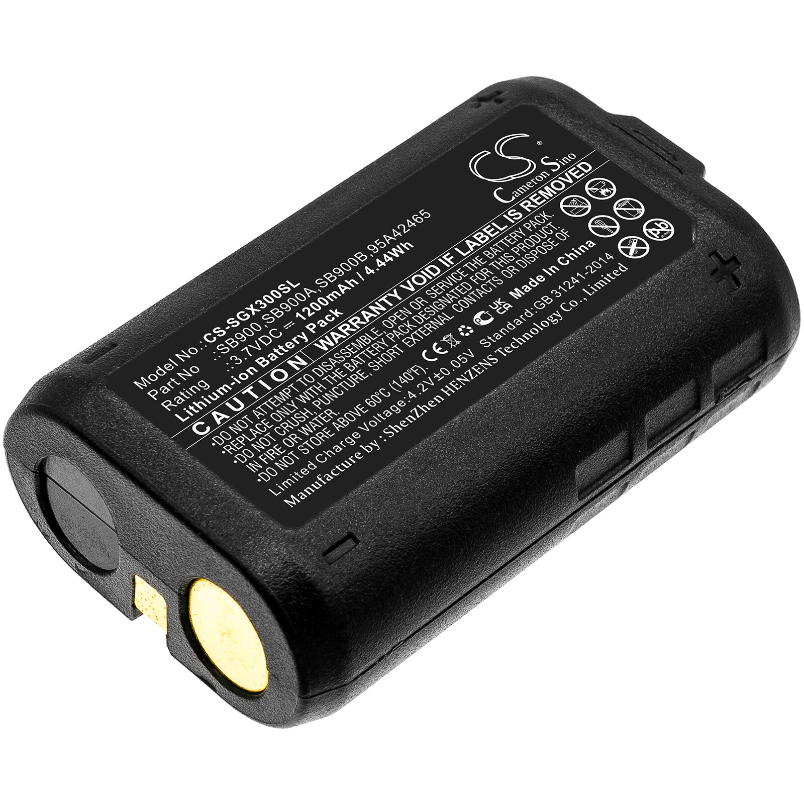 Batteri til Stage Monitor System for SHURE P9RA, P10R, UR5 og andre.