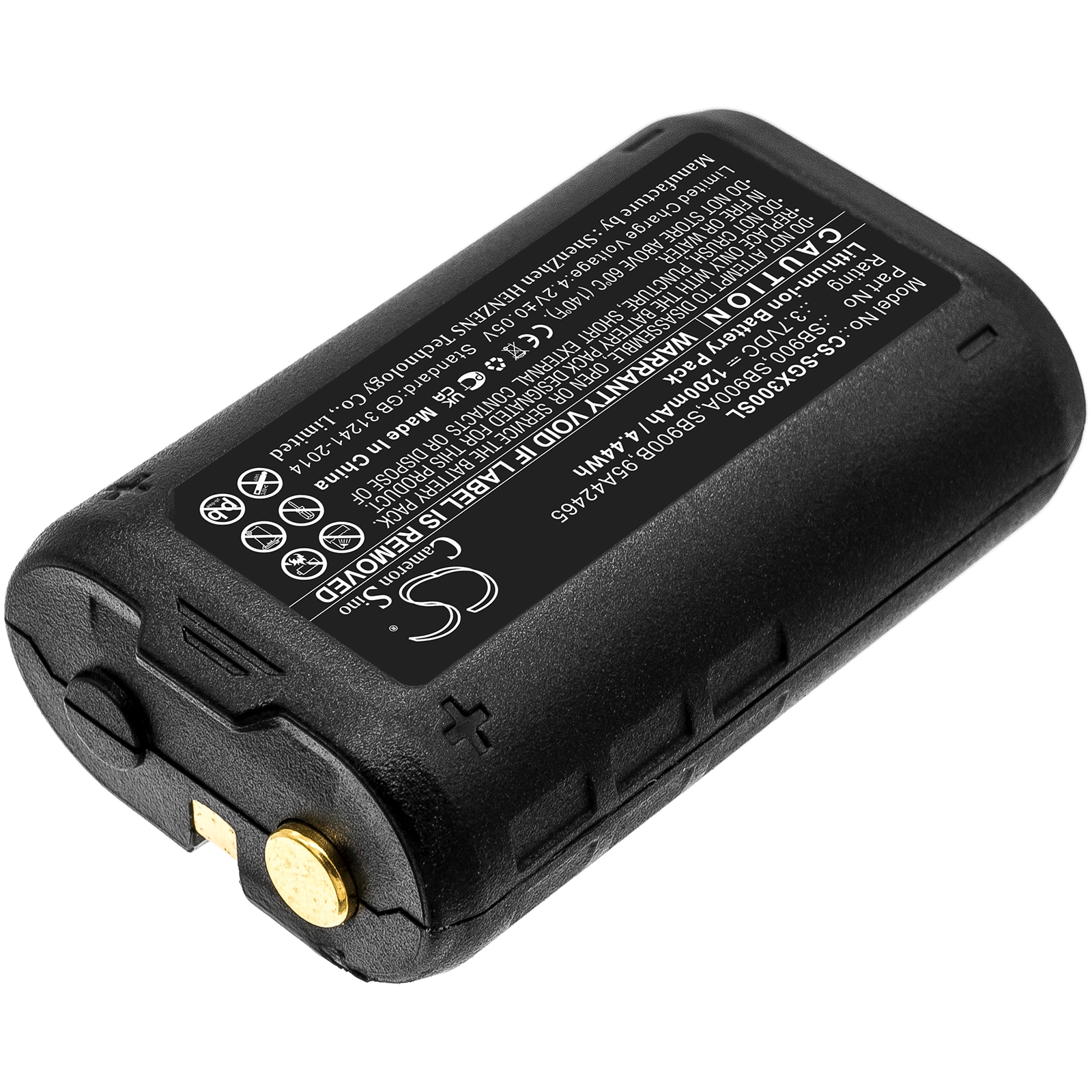 Batteri til Stage Monitor System for SHURE P9RA, P10R, UR5 og andre.