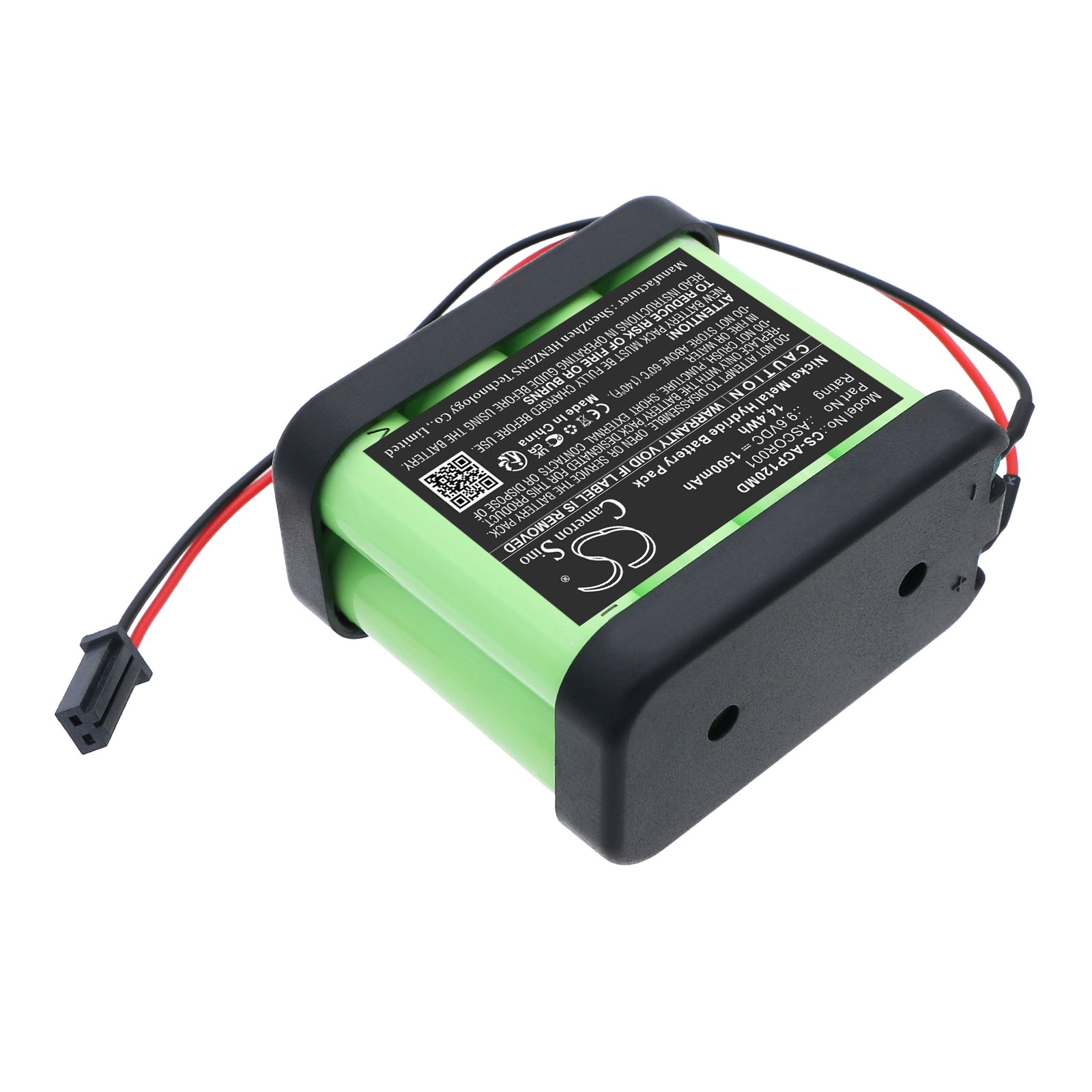 Batteri for medisinsk bruk for Ascor AP12, AP22, AP31P osv.