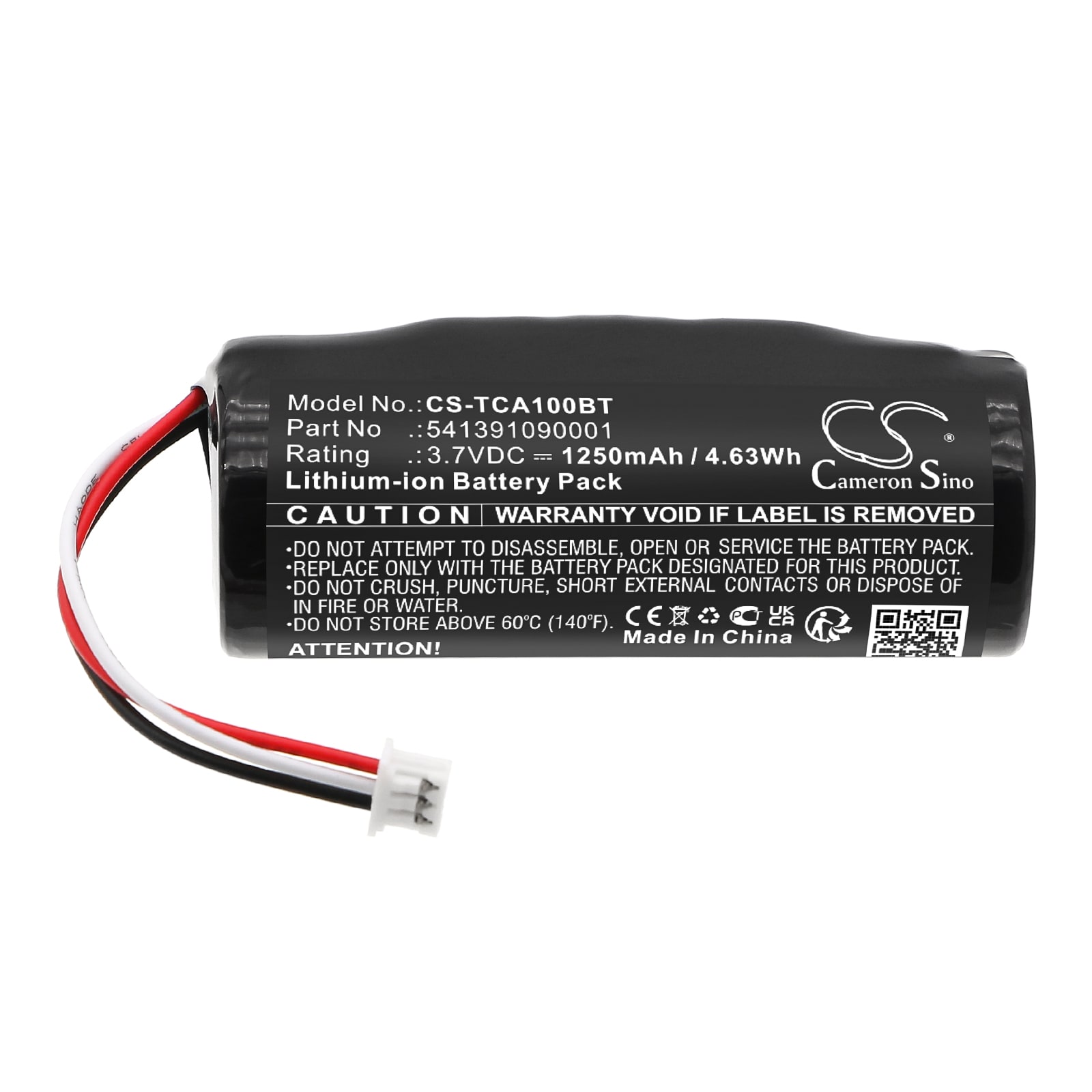 Batteri for alarmsystem for Technicolor TCHR1AZ0