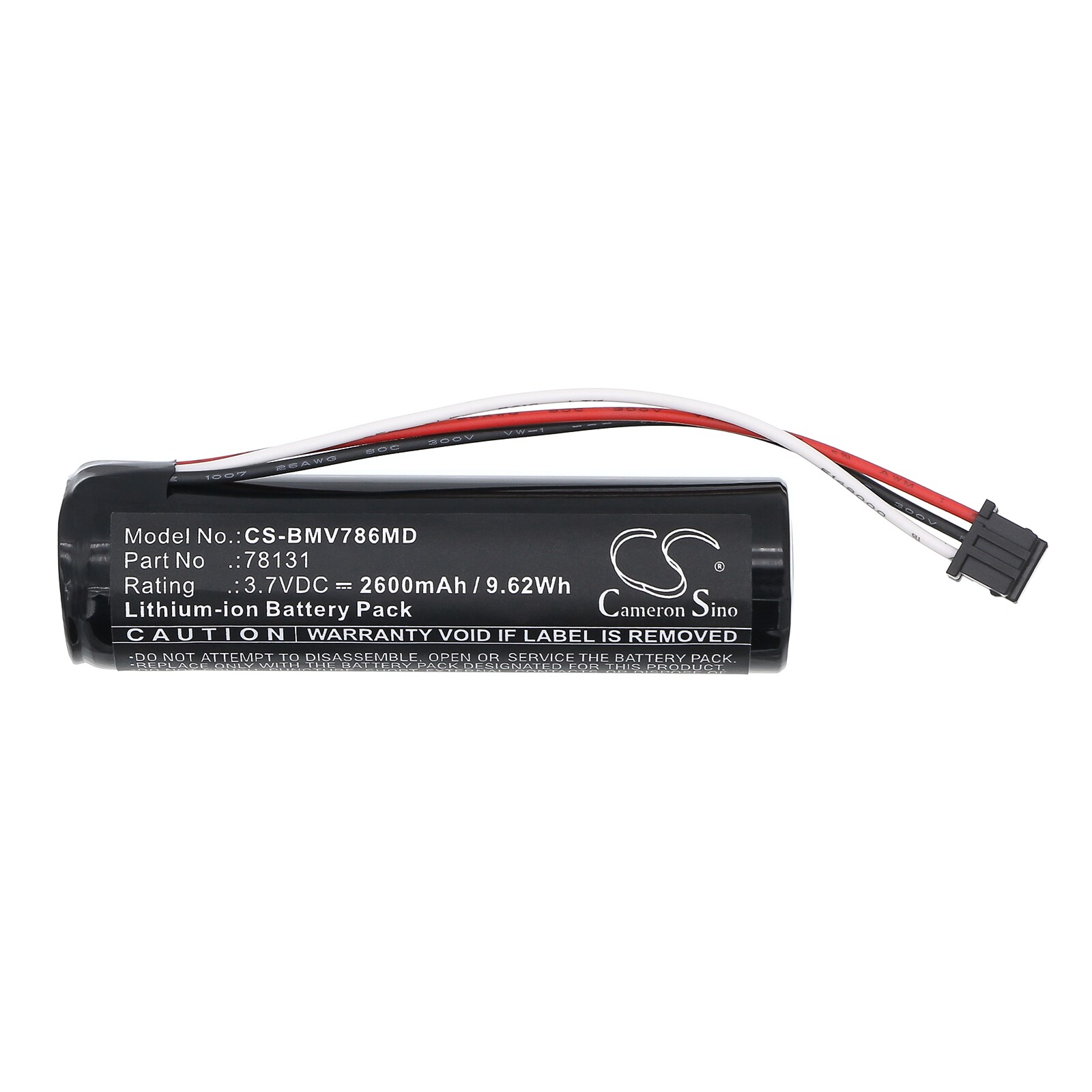 Batteri for medisinsk bruk kun for BioControl 78300BC, MVP ICON 78300-versjon