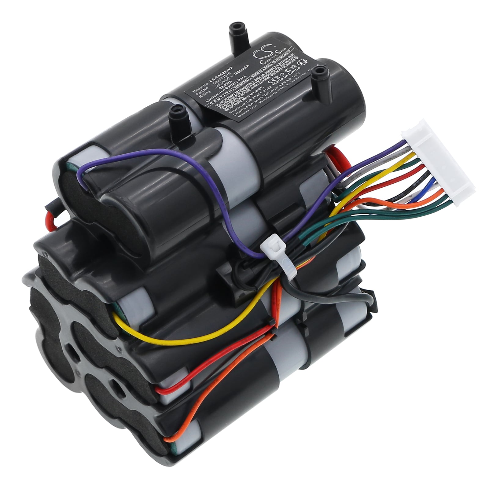 Batteri for støvsuger for Solac AE2536, AE2536 2JG