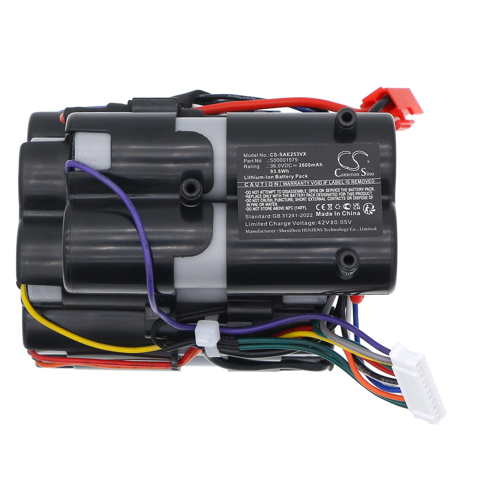 Batteri for støvsuger for Solac AE2536, AE2536 2JG