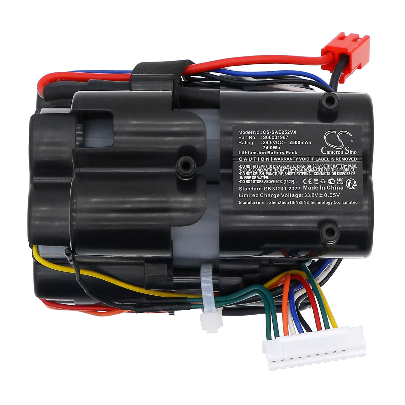 Batteri for støvsuger for Solac AE2529, AE2529 2JG