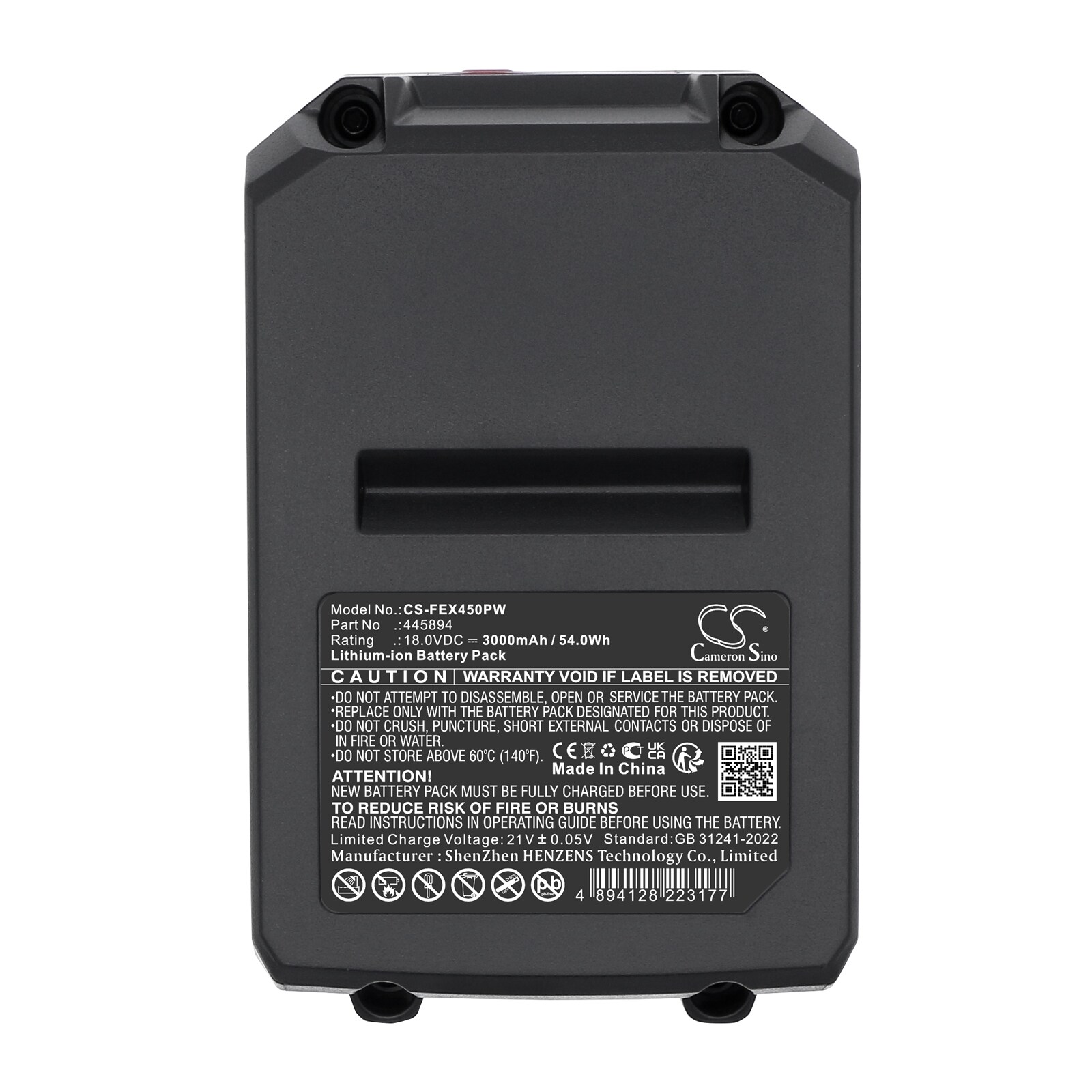 Verktøybatteri 3000 mAh 18 V / til FLEX CS 45 18.0-EC C kompakt sirkelsag / RFE 40 18.0-EC