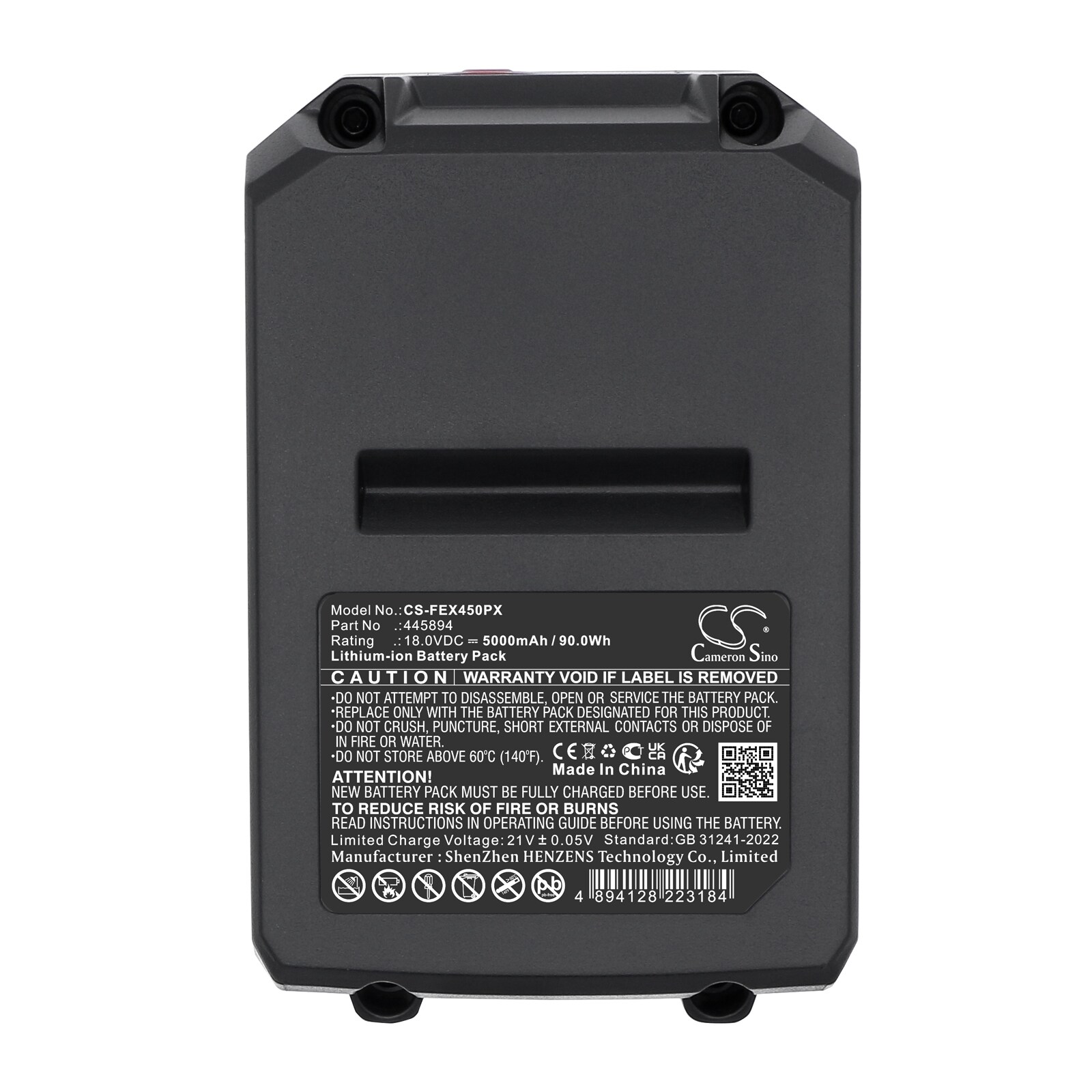 Batteri til FLEX, CS 45 18.0-EC C Kompakt batteridrevet sirkelsag