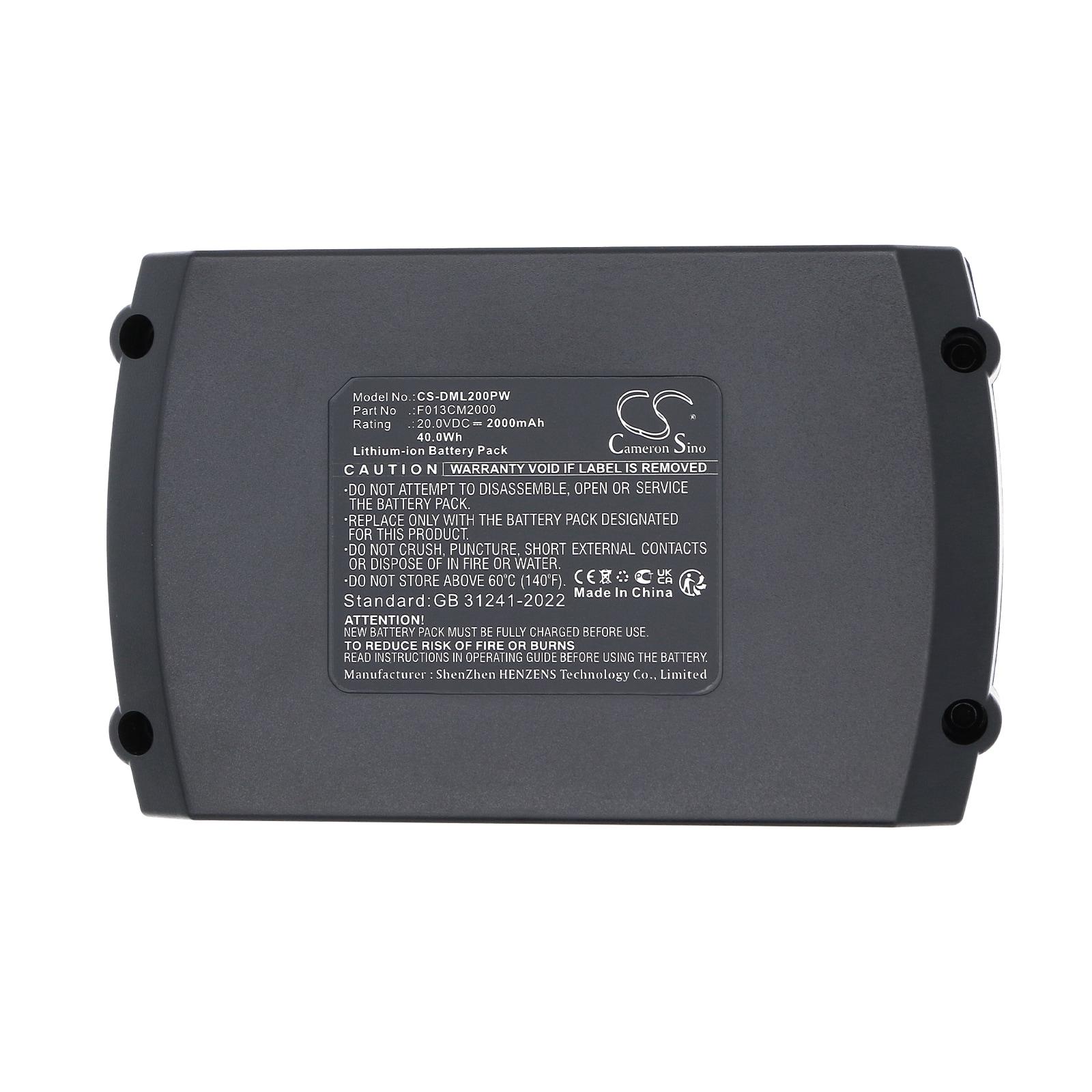 Batteri til elektroverktøy for DREMEL MM20V, US20V
