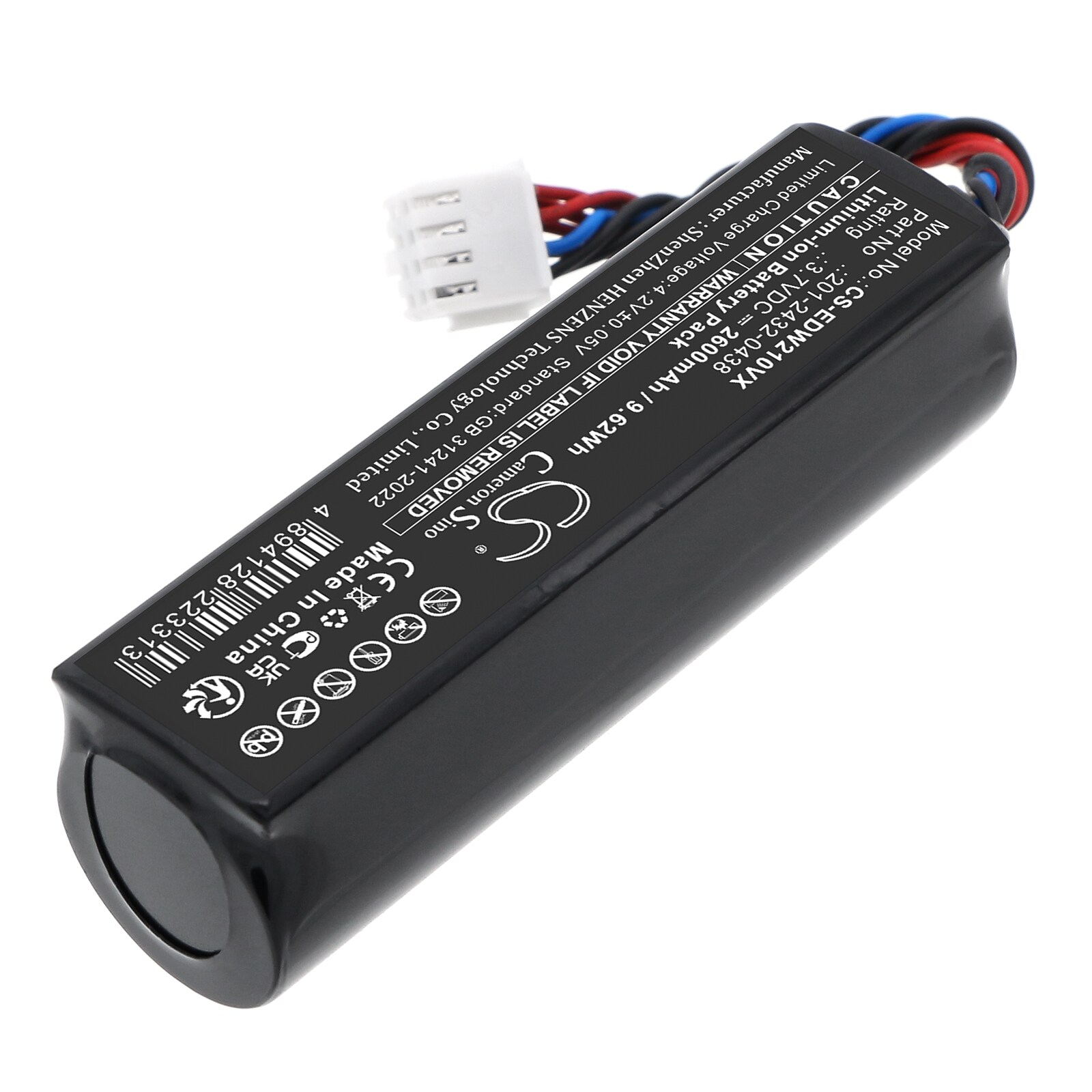 Batteri for støvsuger til Ecovacs Winbot Mini, Winbot W1S, Winbot W2 Pro