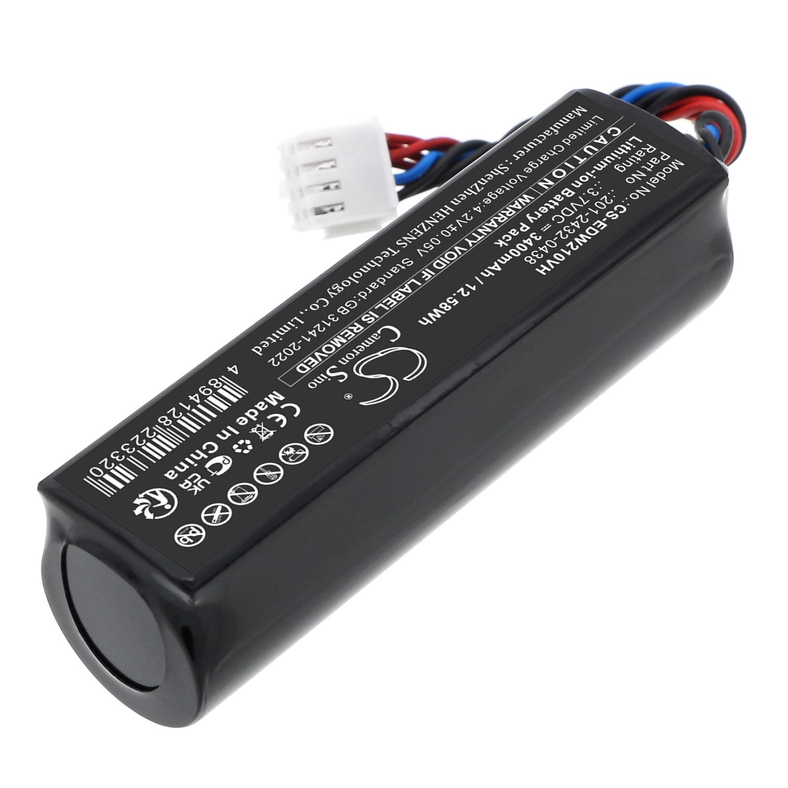 Batteri for støvsuger til Ecovacs Winbot Mini, Winbot W1S, Winbot W2 Pro