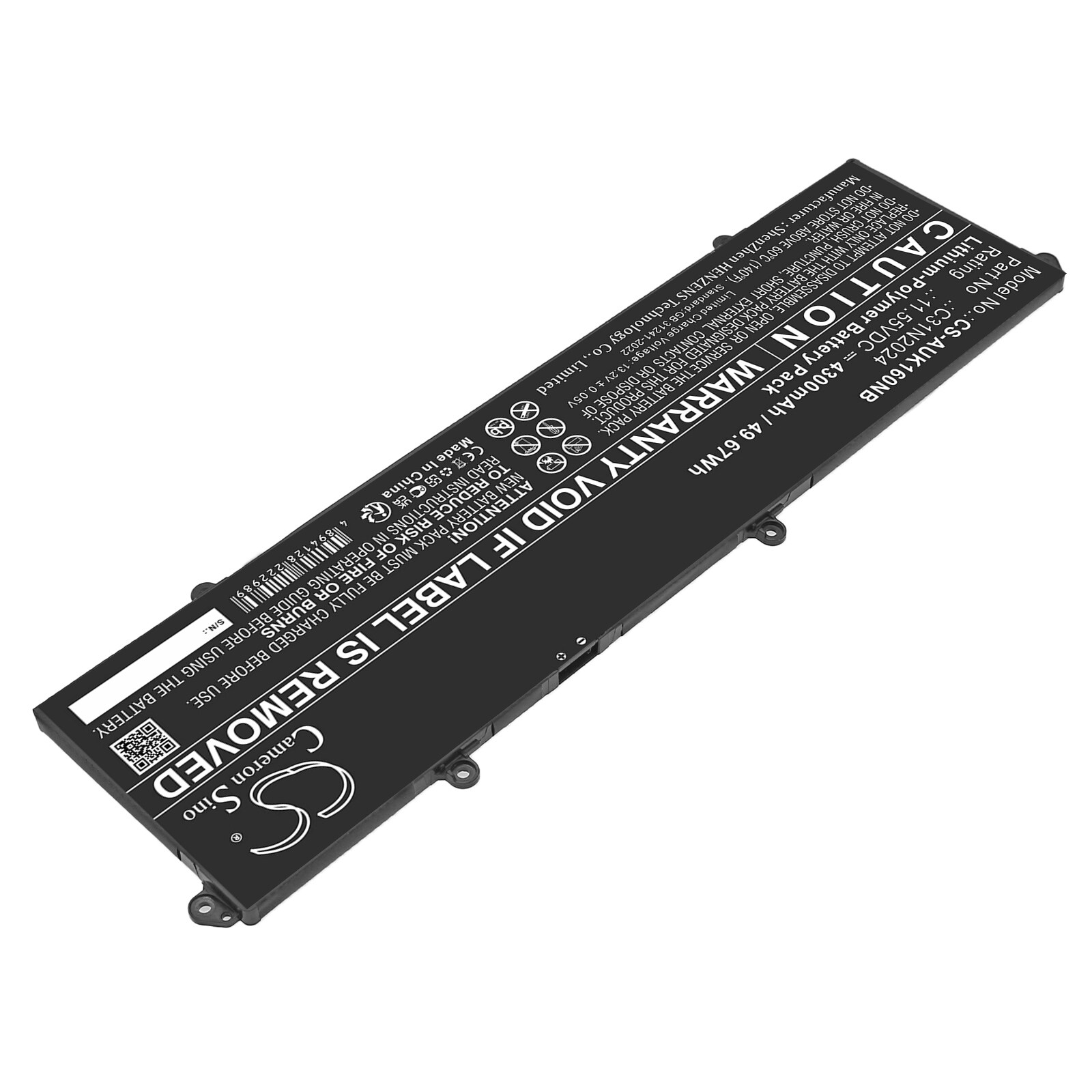 Batteri til bærbar PC for Asus VivoBook 16X K3605VC og andre.