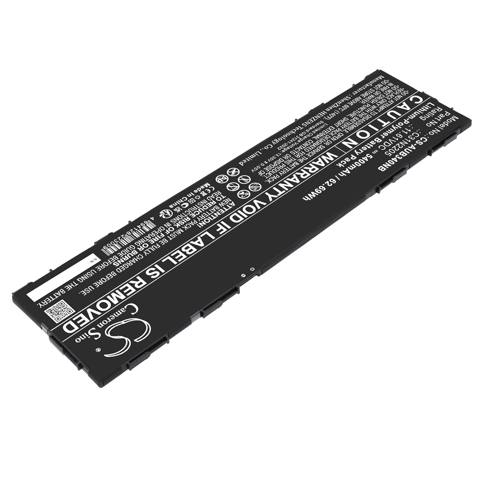 Batteri til bærbar PC for Asus B3404CV, CM3401FFA, Chromebook CM34 CM3401FFA og andre.