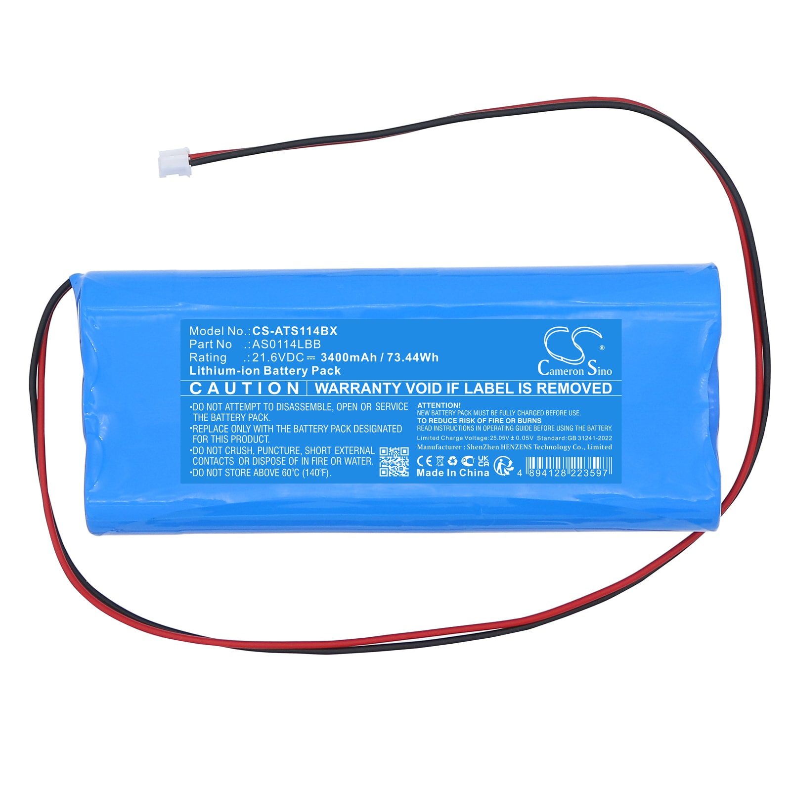 Batteri for alarmsystem for Autoslide MultiDrive, Multidrive glidende