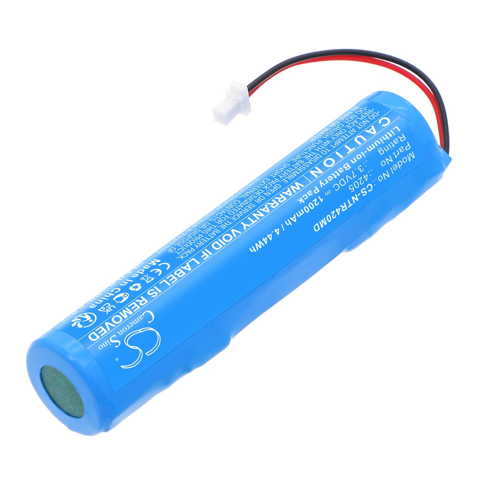 Batteri for medisinsk utstyr til Integra 8-kanals 12-kanals VIAFLO, 12-kanals VOYAGER osv.