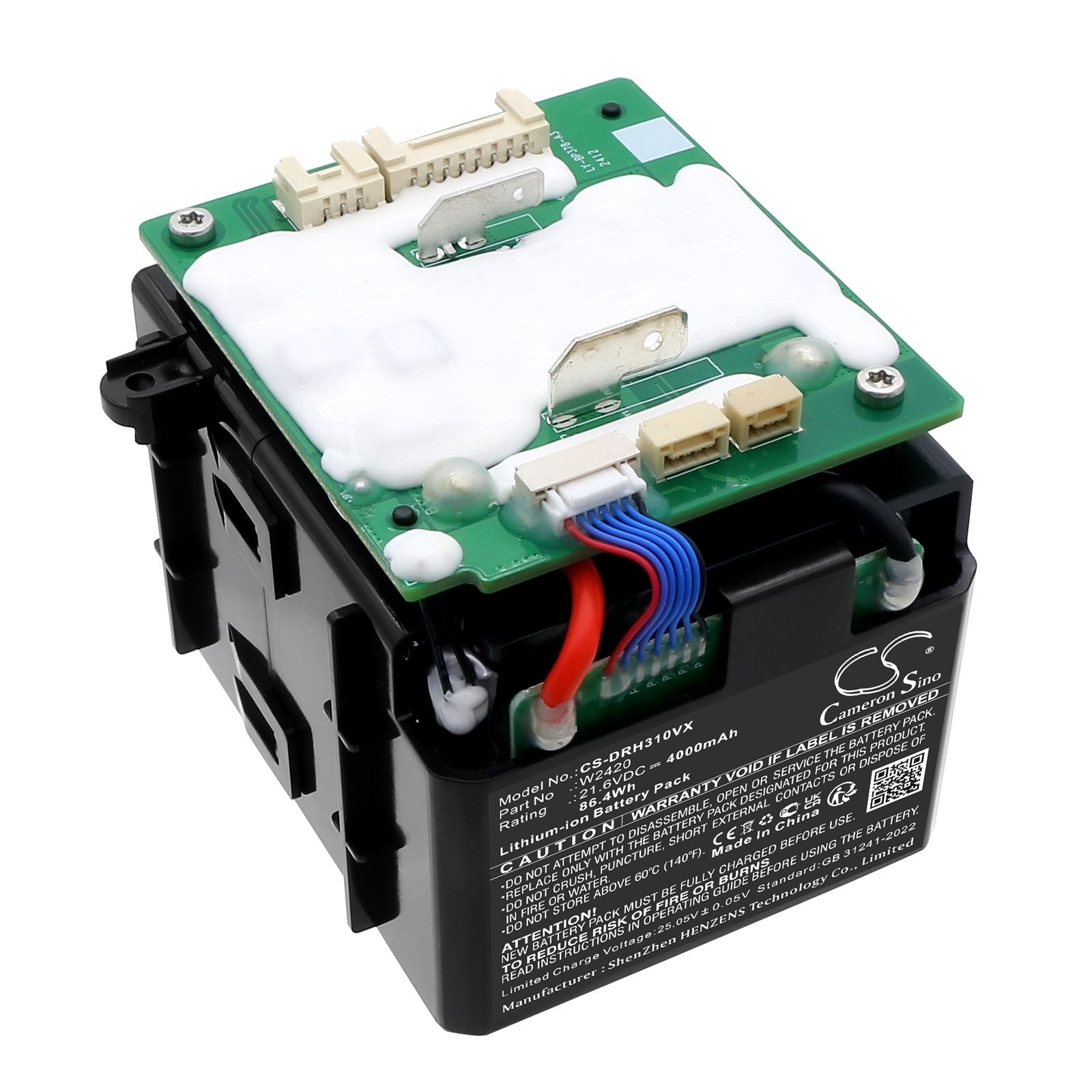 Batteri for støvsuger til Dreame H30