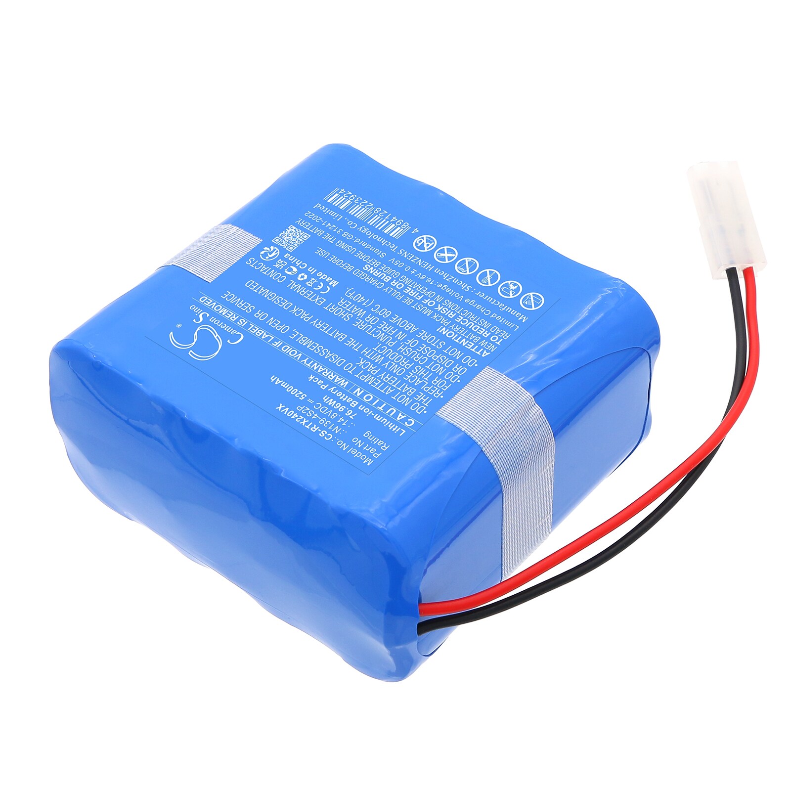 Batteri for støvsuger til Rowenta RR9695WH, X-Plorer Series 240 AI