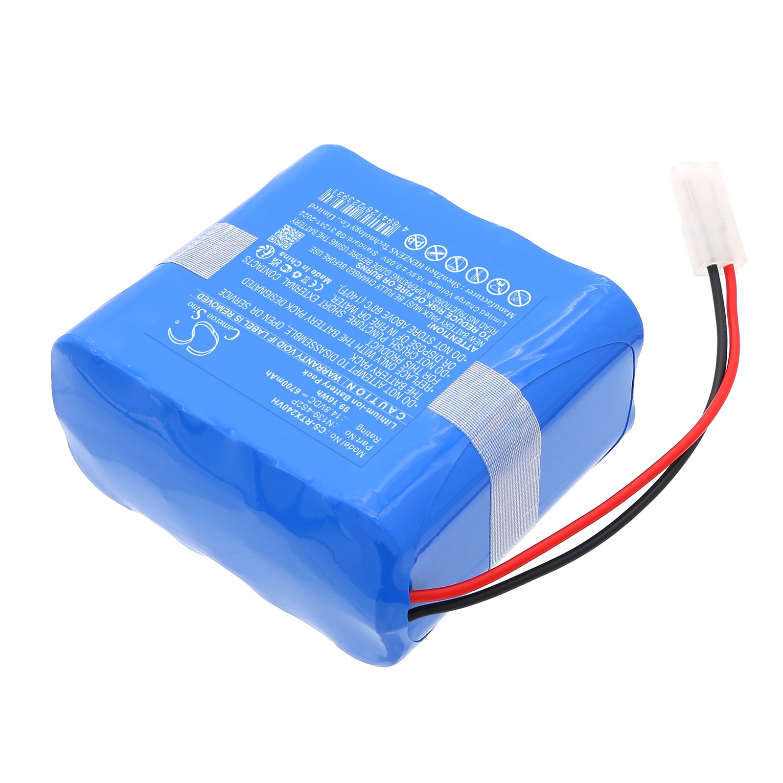 Batteri for støvsuger til Rowenta RR9695WH, X-Plorer Series 240 AI