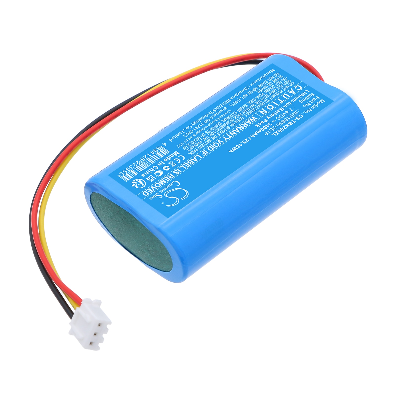 Batteri til høyttaler for Tribit Stormbox Bluetooth-høyttaler
